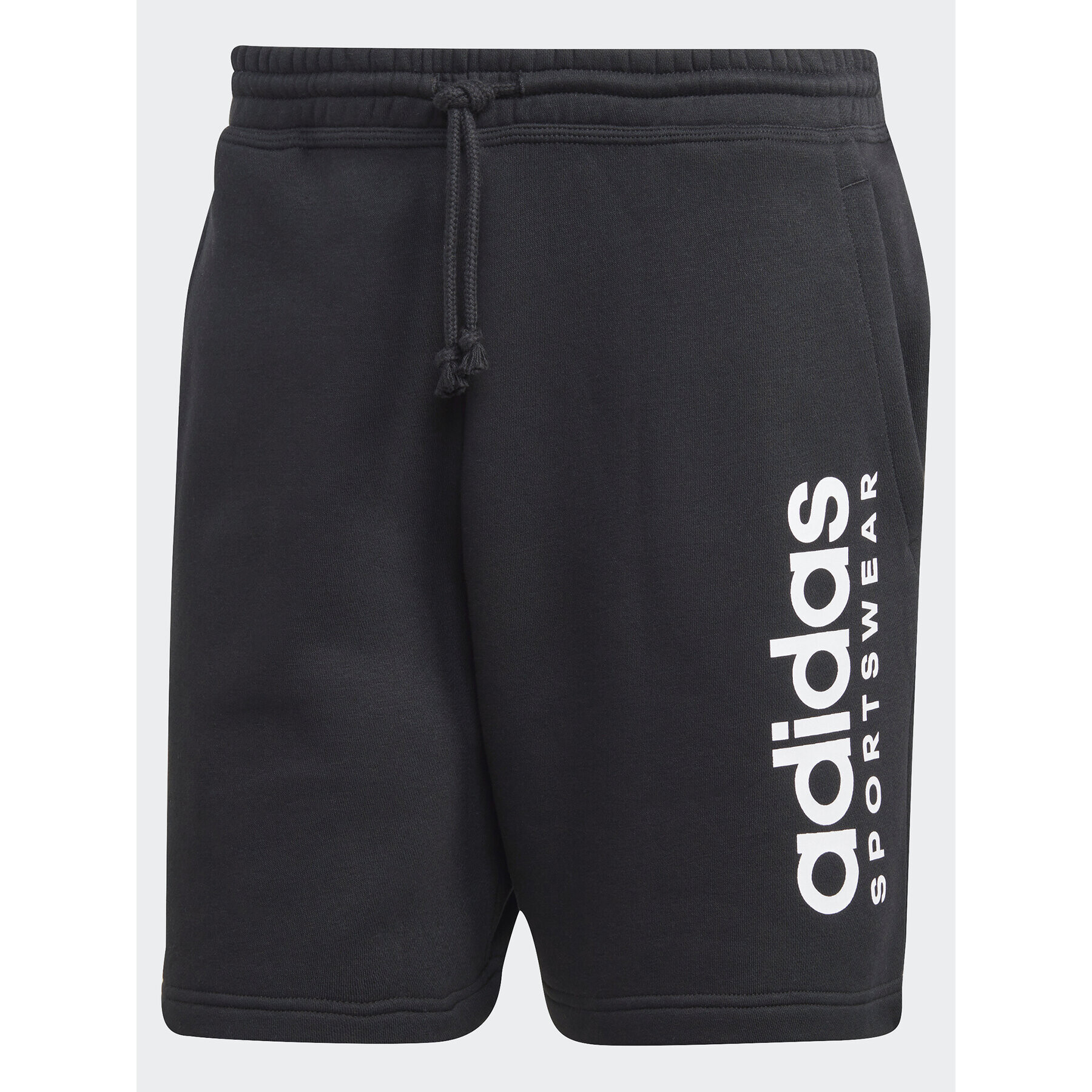 adidas Pantaloni scurți sport All SZN Fleece Graphic Shorts IC9792 Negru Regular Fit - Pled.ro