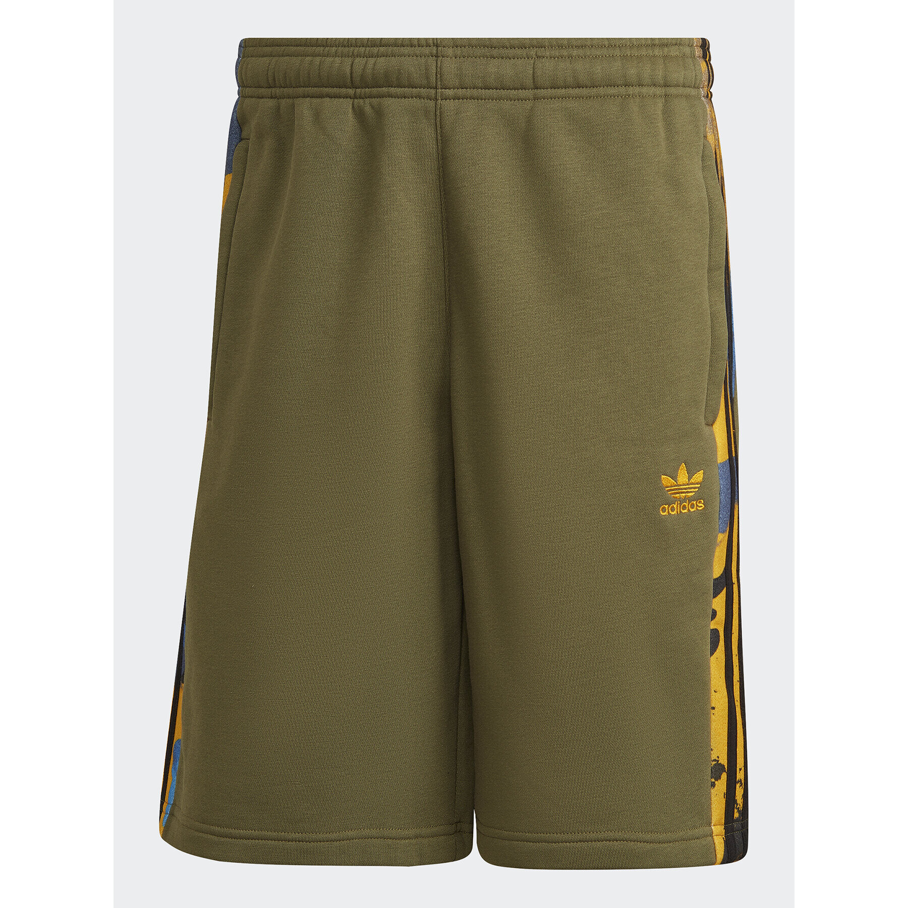 adidas Pantaloni scurți sport Camo HK2811 Verde Regular Fit - Pled.ro