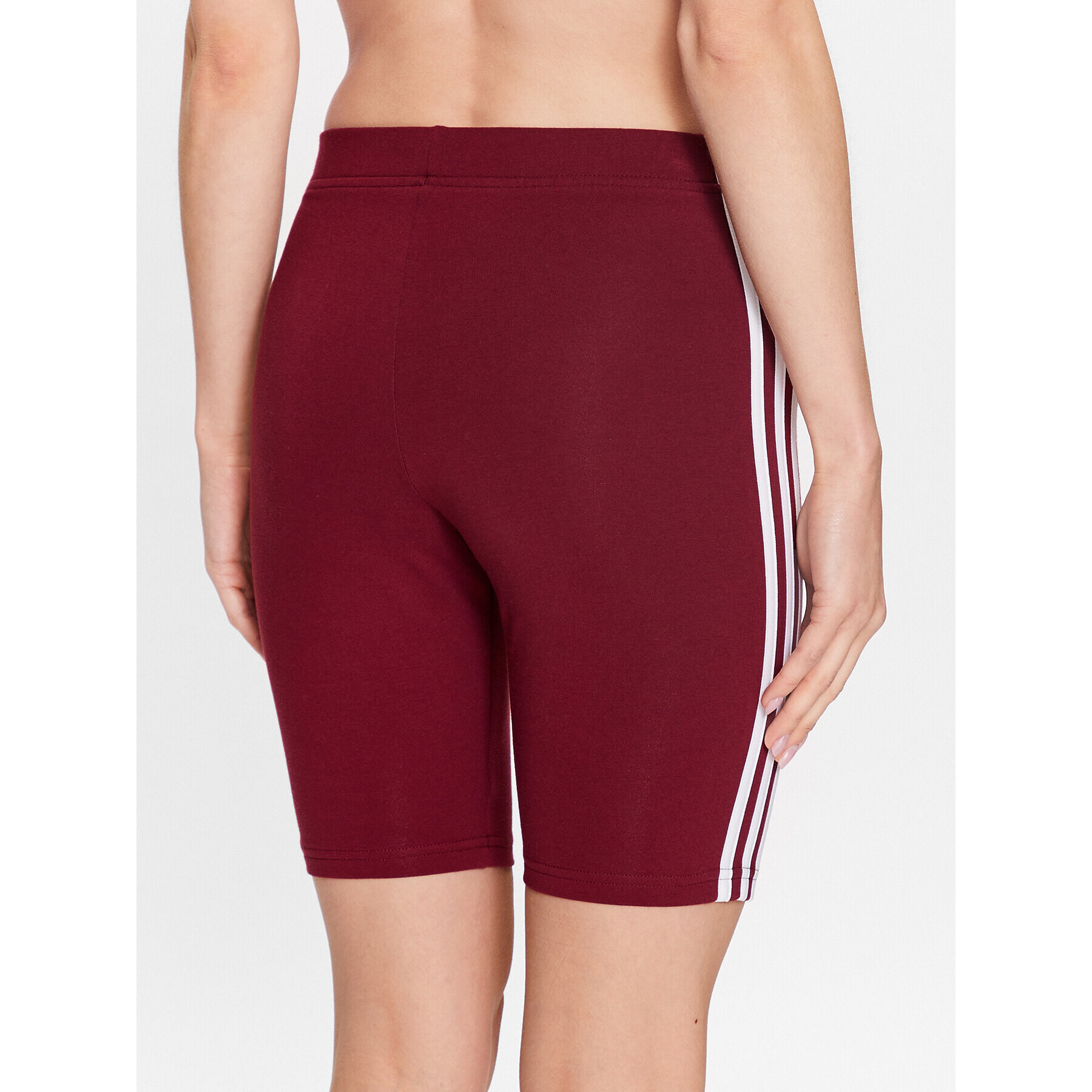 adidas Pantaloni scurți sport Essentials 3-Stripes Bike Shorts IM2846 Roșu - Pled.ro