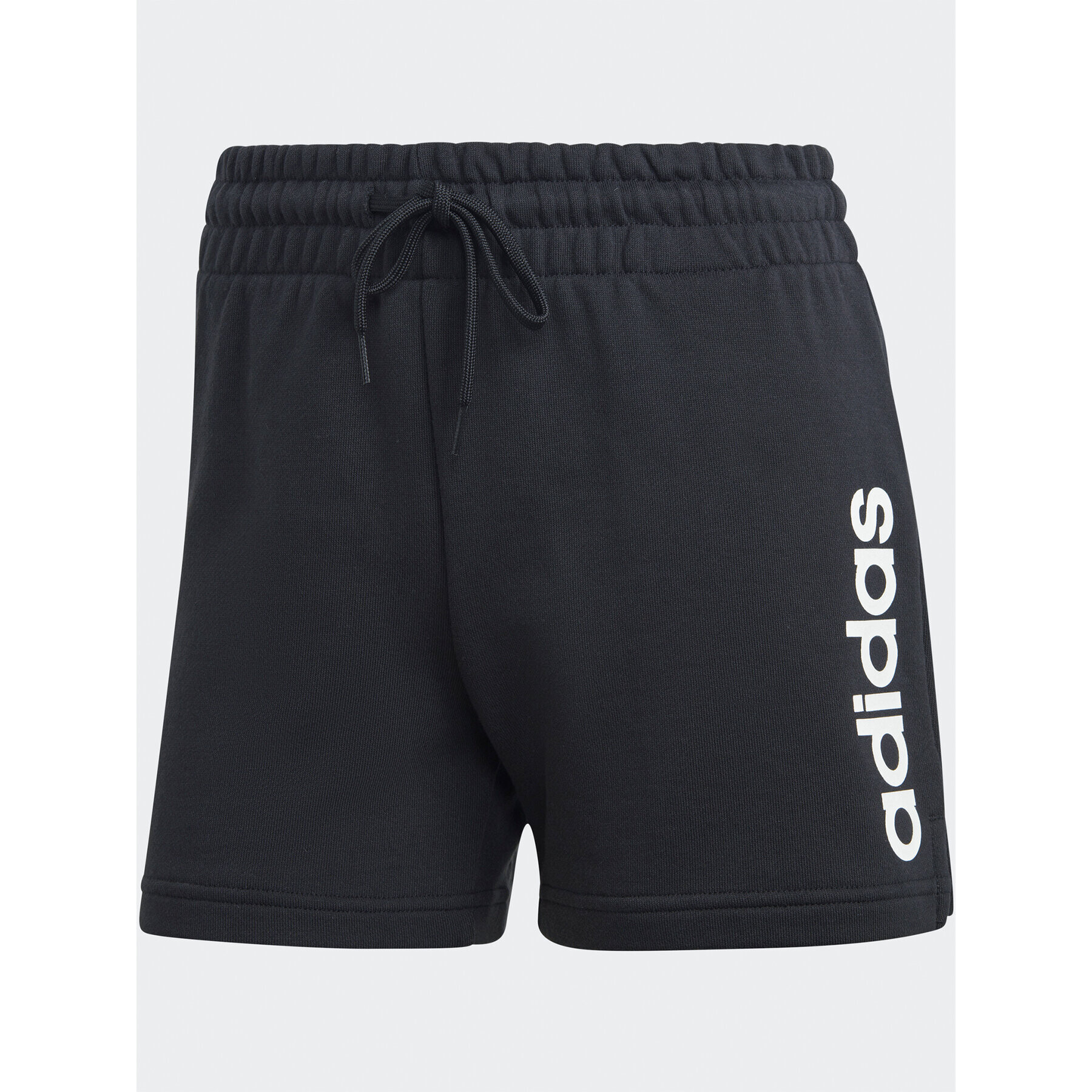 adidas Pantaloni scurți sport Essentials Linear French Terry Shorts IC4442 Negru Slim Fit - Pled.ro