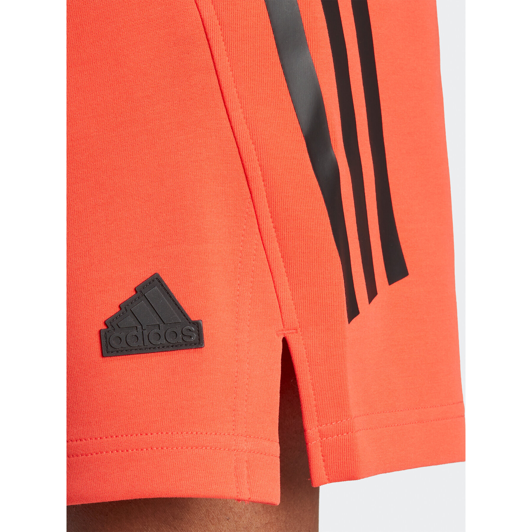 adidas Pantaloni scurți sport Future Icons 3-Stripes Shorts IB7721 Roșu Regular Fit - Pled.ro