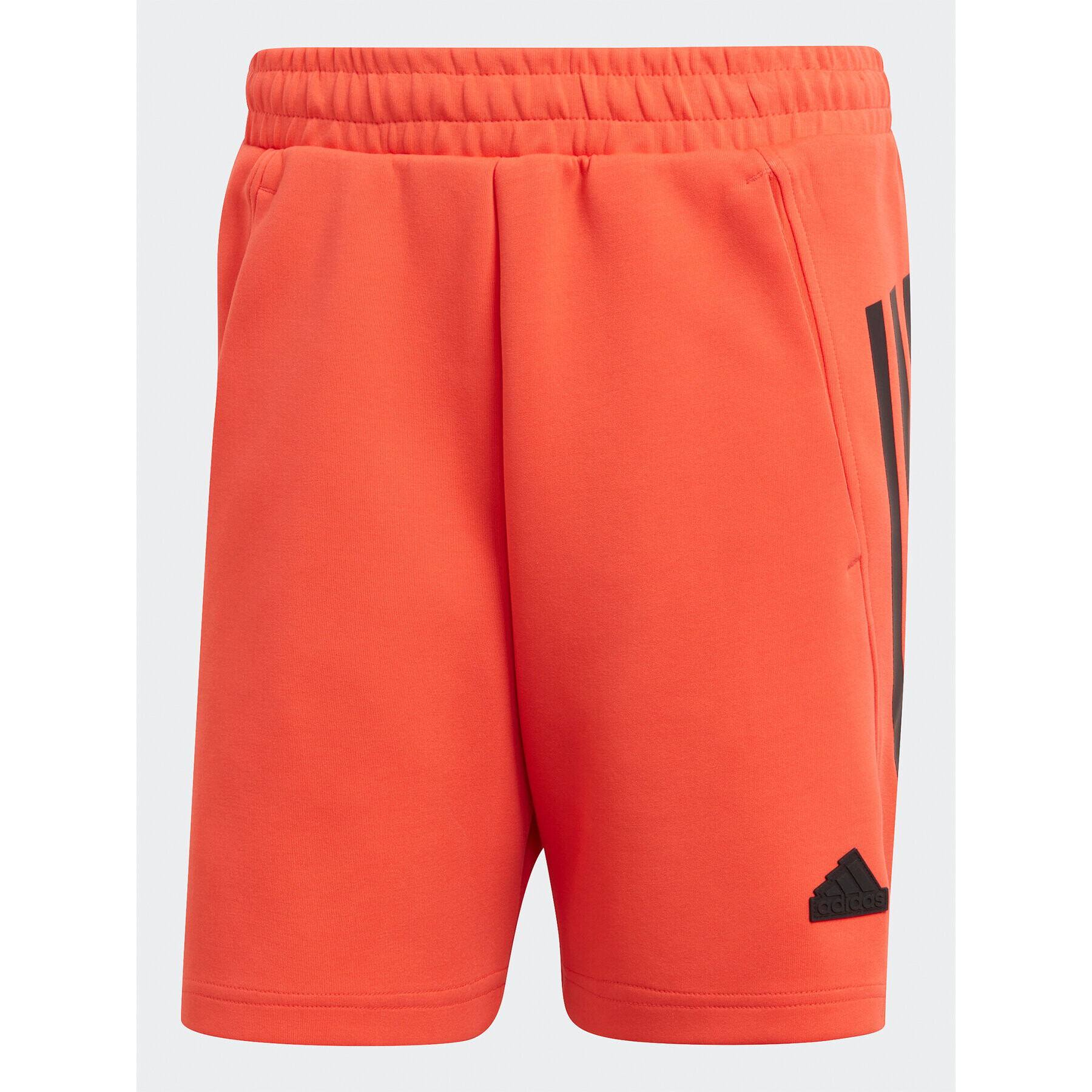 adidas Pantaloni scurți sport Future Icons 3-Stripes Shorts IB7721 Roșu Regular Fit - Pled.ro