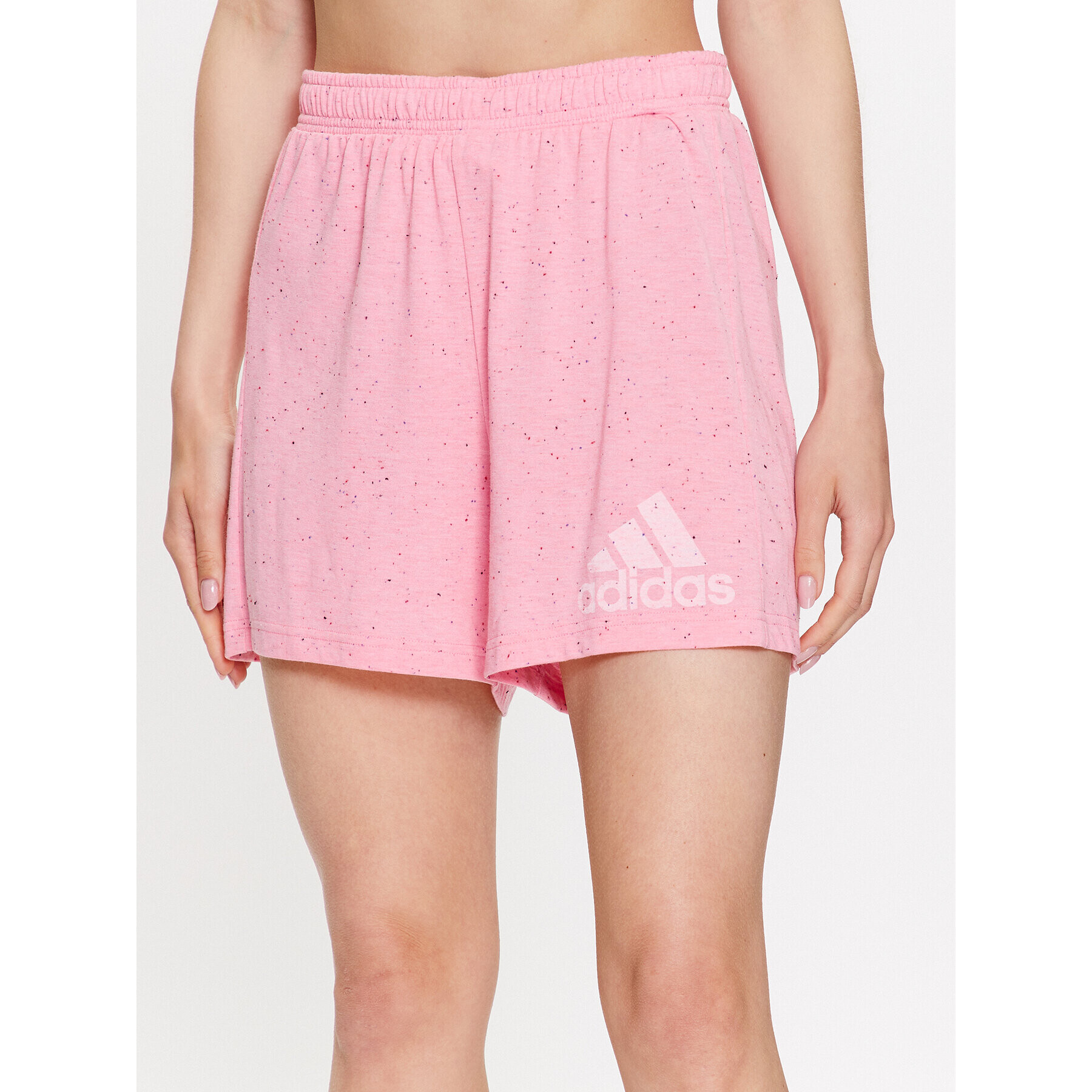 adidas Pantaloni scurți sport Future Icons Winners Shorts IC0499 Roz Loose Fit - Pled.ro