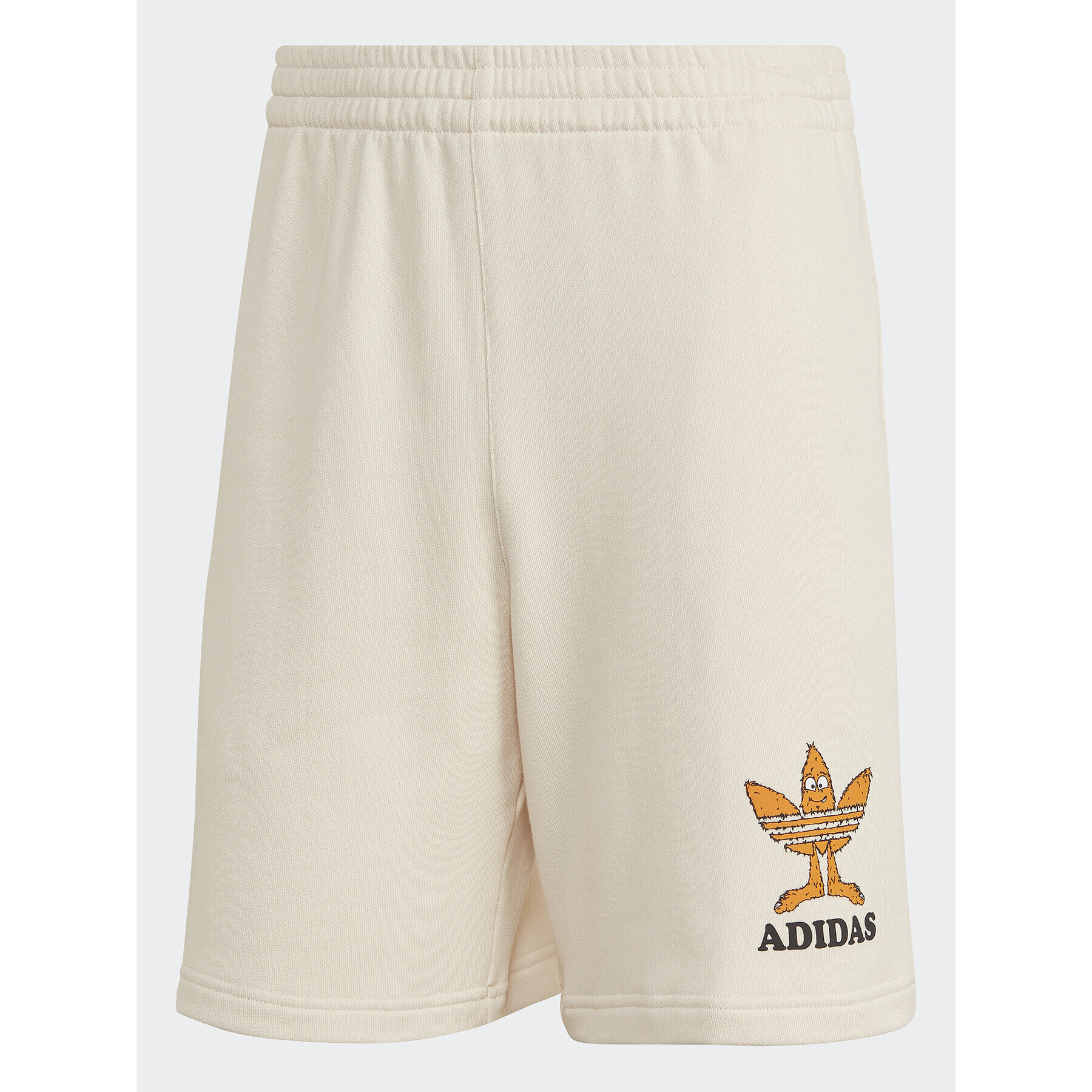 adidas Pantaloni scurți sport Graphic Fun HM2486 Bej Regular Fit - Pled.ro