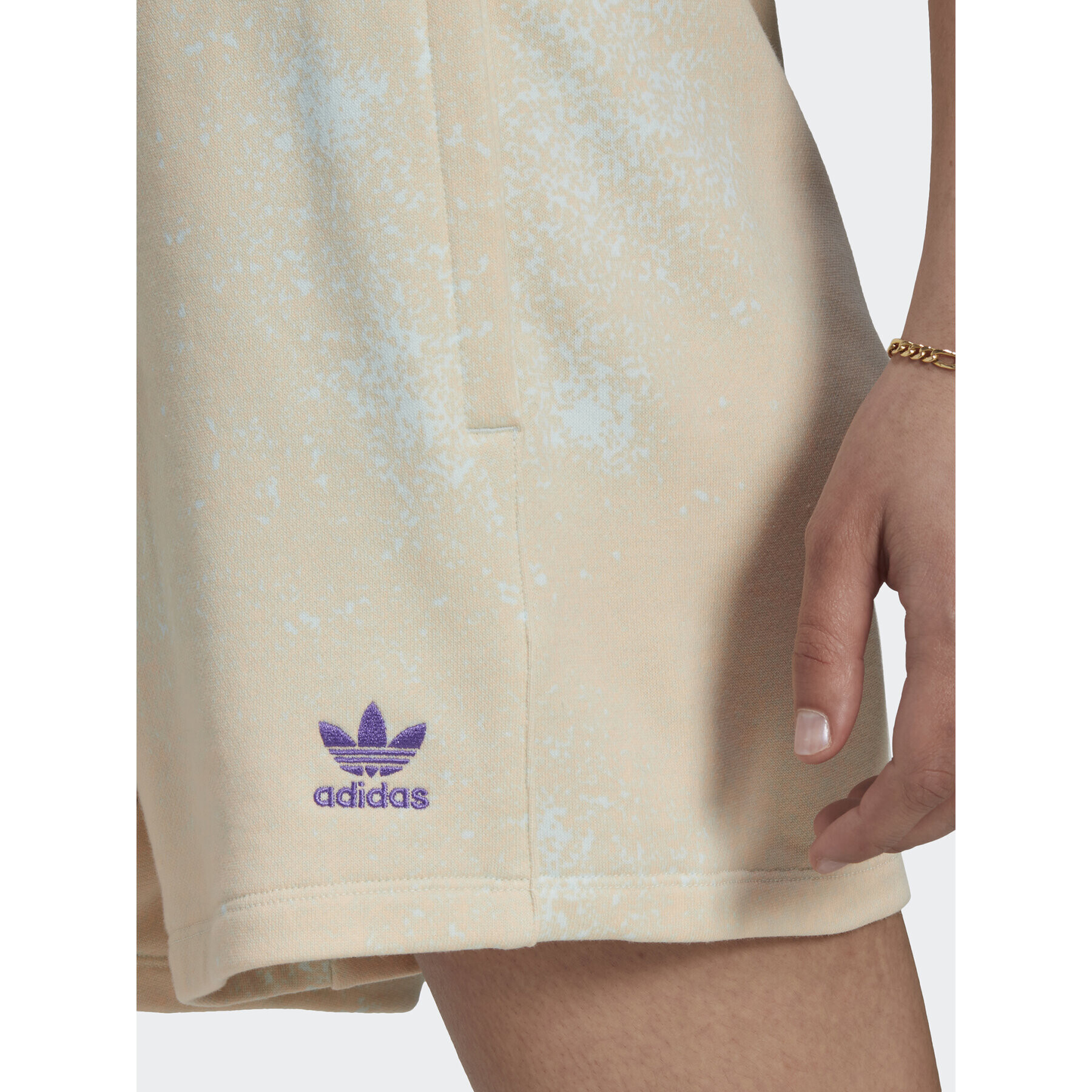 adidas Pantaloni scurți sport HL6610 Portocaliu Relaxed Fit - Pled.ro