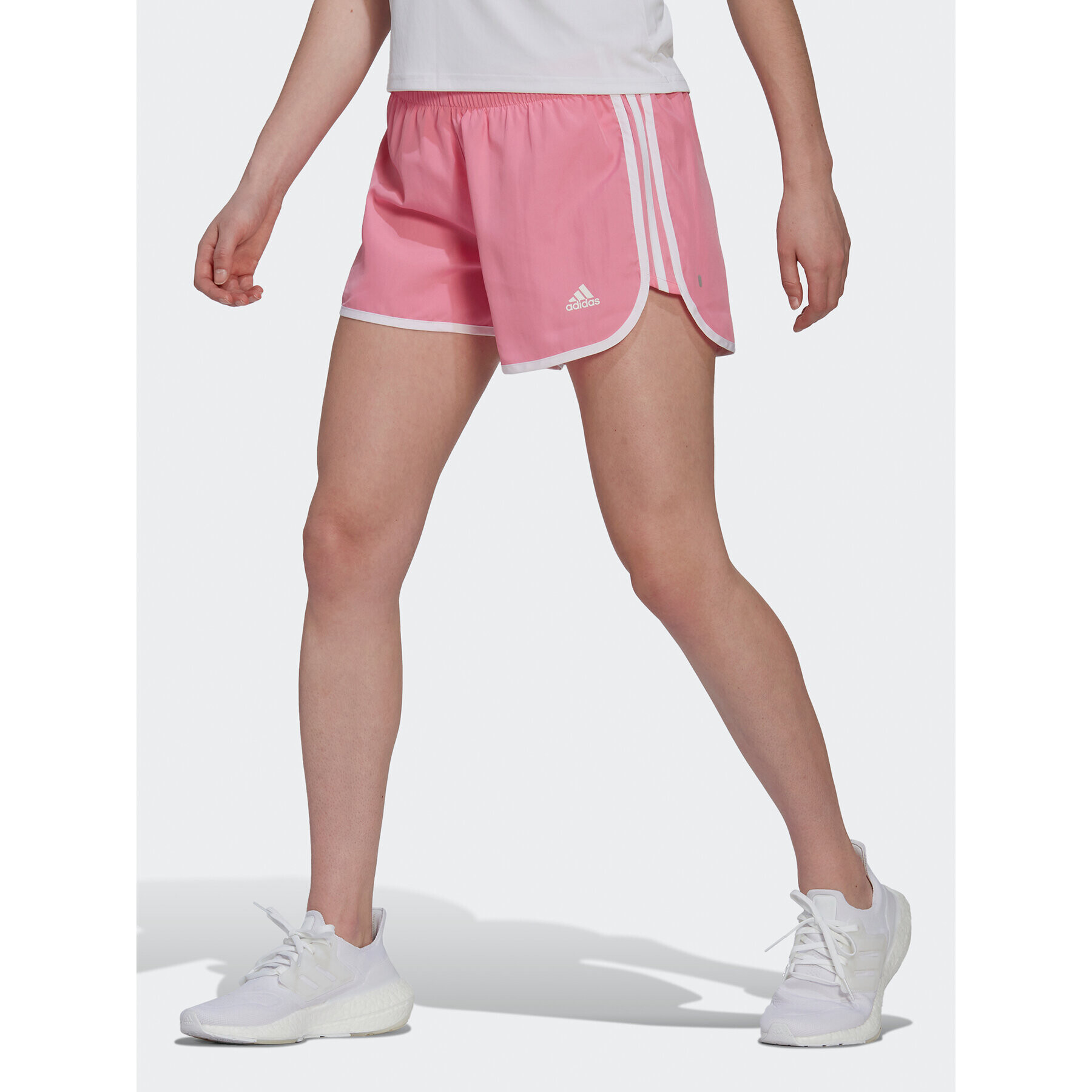 adidas Pantaloni scurți sport Marathon 20 HL1475 Roz Regular Fit - Pled.ro