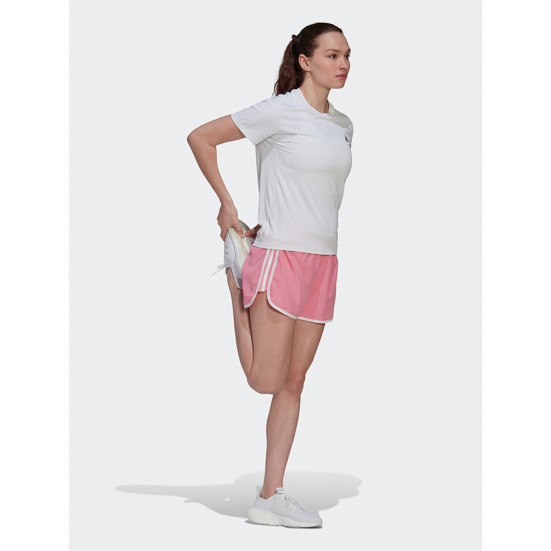 adidas Pantaloni scurți sport Marathon 20 HL1475 Roz Regular Fit - Pled.ro