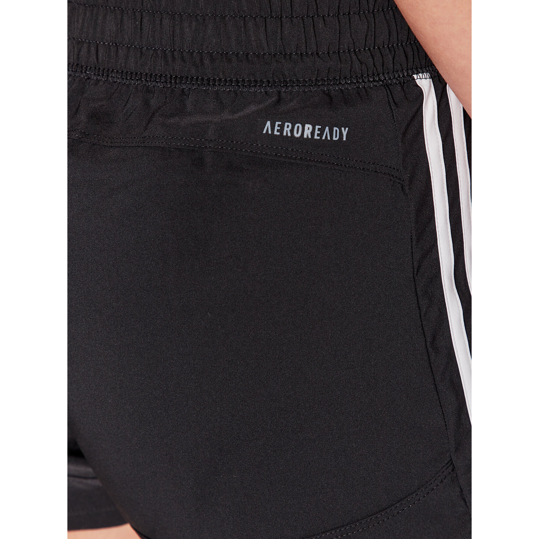 adidas Pantaloni scurți sport Pacer 3-Stripes Woven Shorts GH8146 Negru Regular Fit - Pled.ro