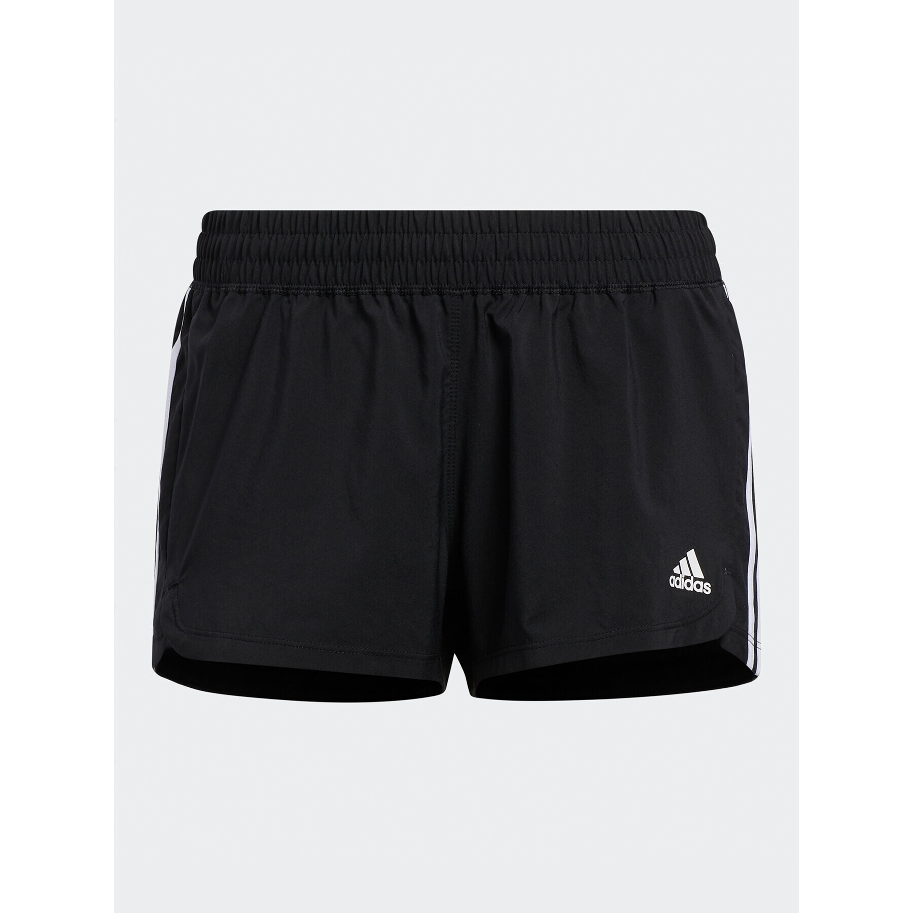 adidas Pantaloni scurți sport Pacer 3-Stripes Woven Shorts GH8146 Negru Regular Fit - Pled.ro