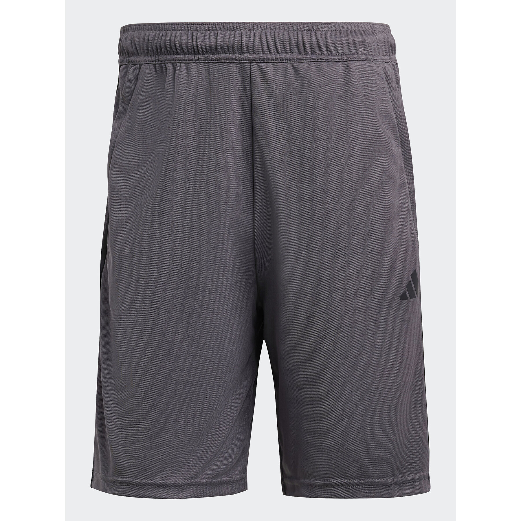 adidas Pantaloni scurți sport Train Essentials Piqué 3-Stripes Training Shorts IB8245 Gri Regular Fit - Pled.ro