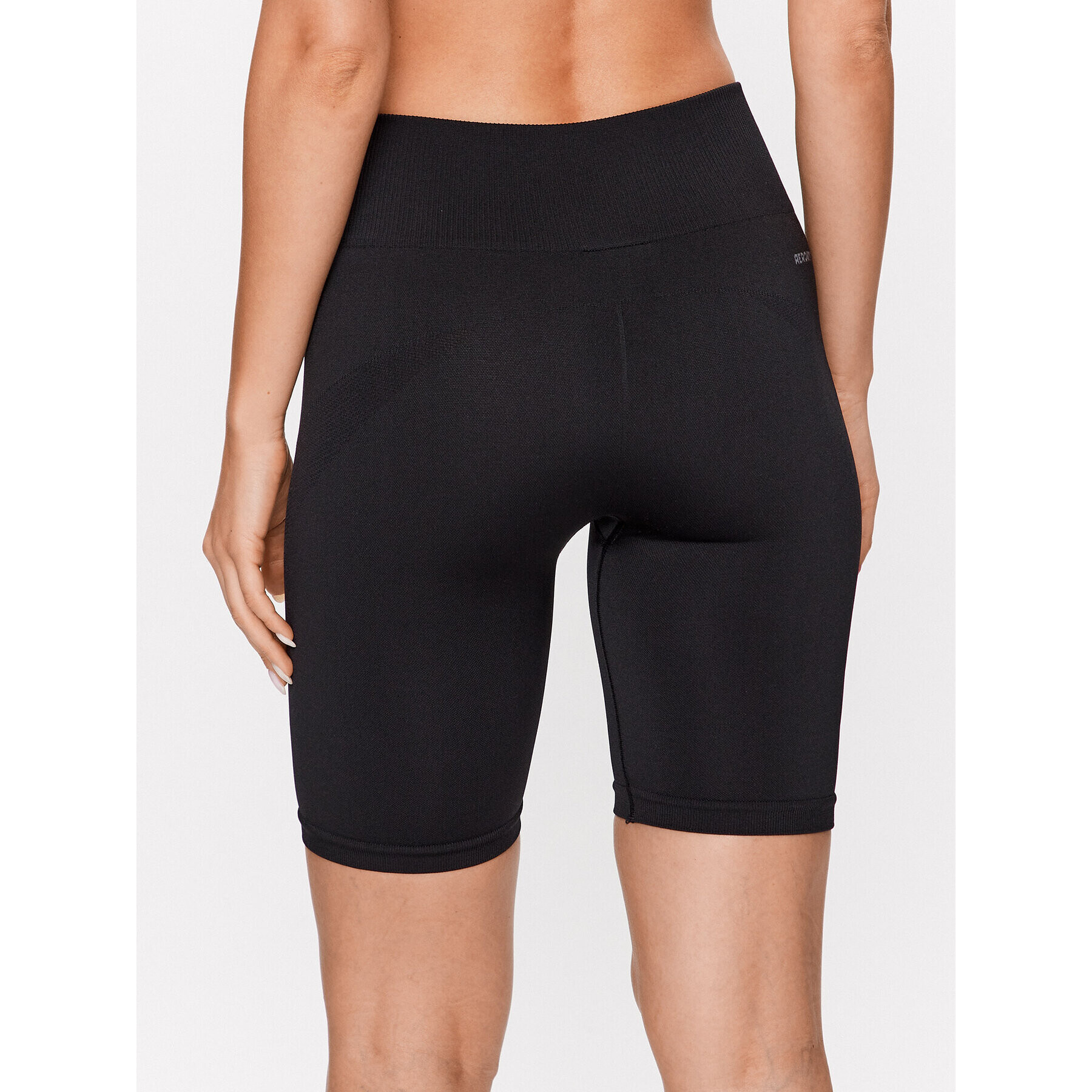 adidas Pantaloni scurți sport Training Seamless Short Leggings H49582 Negru - Pled.ro