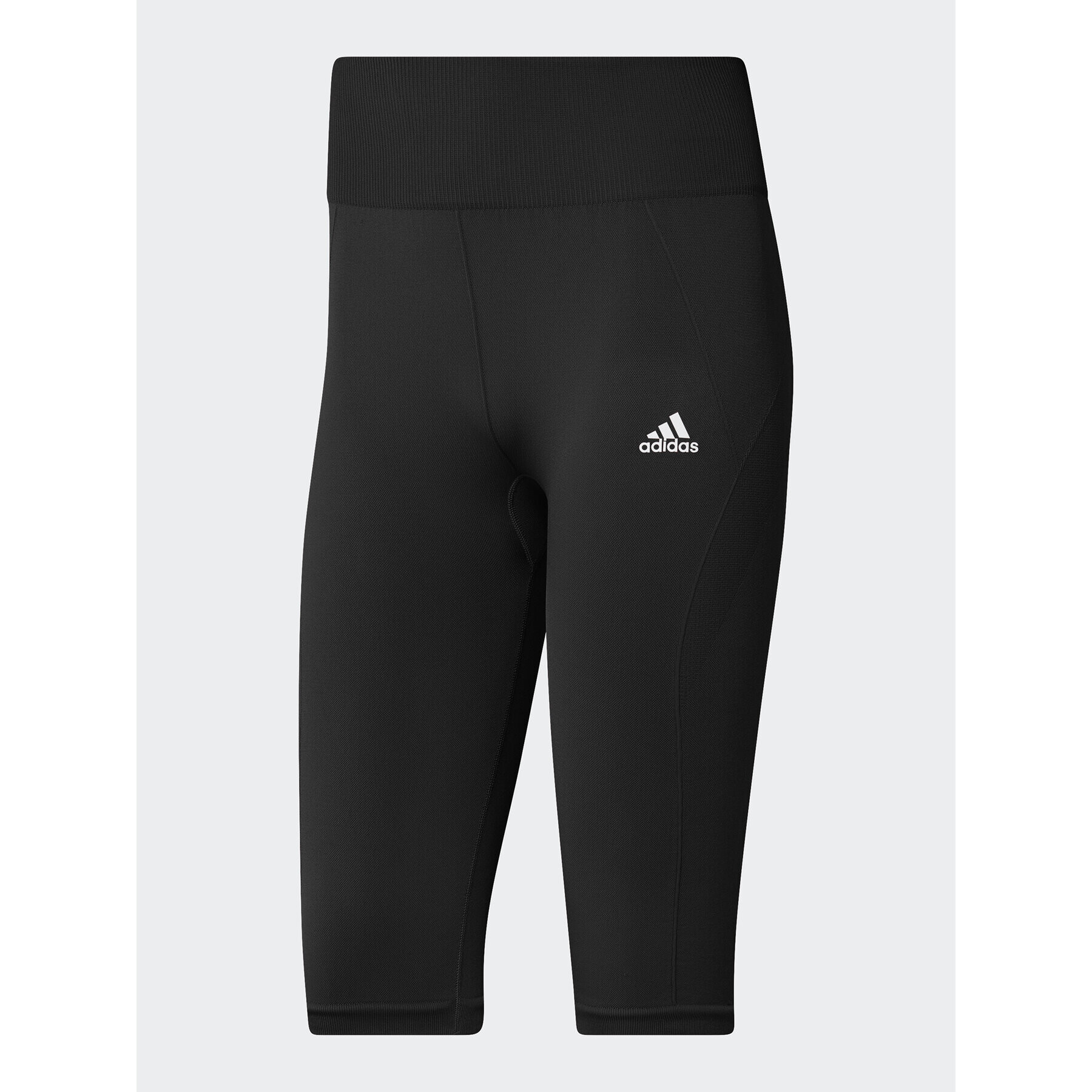 adidas Pantaloni scurți sport Training Seamless Short Leggings H49582 Negru - Pled.ro