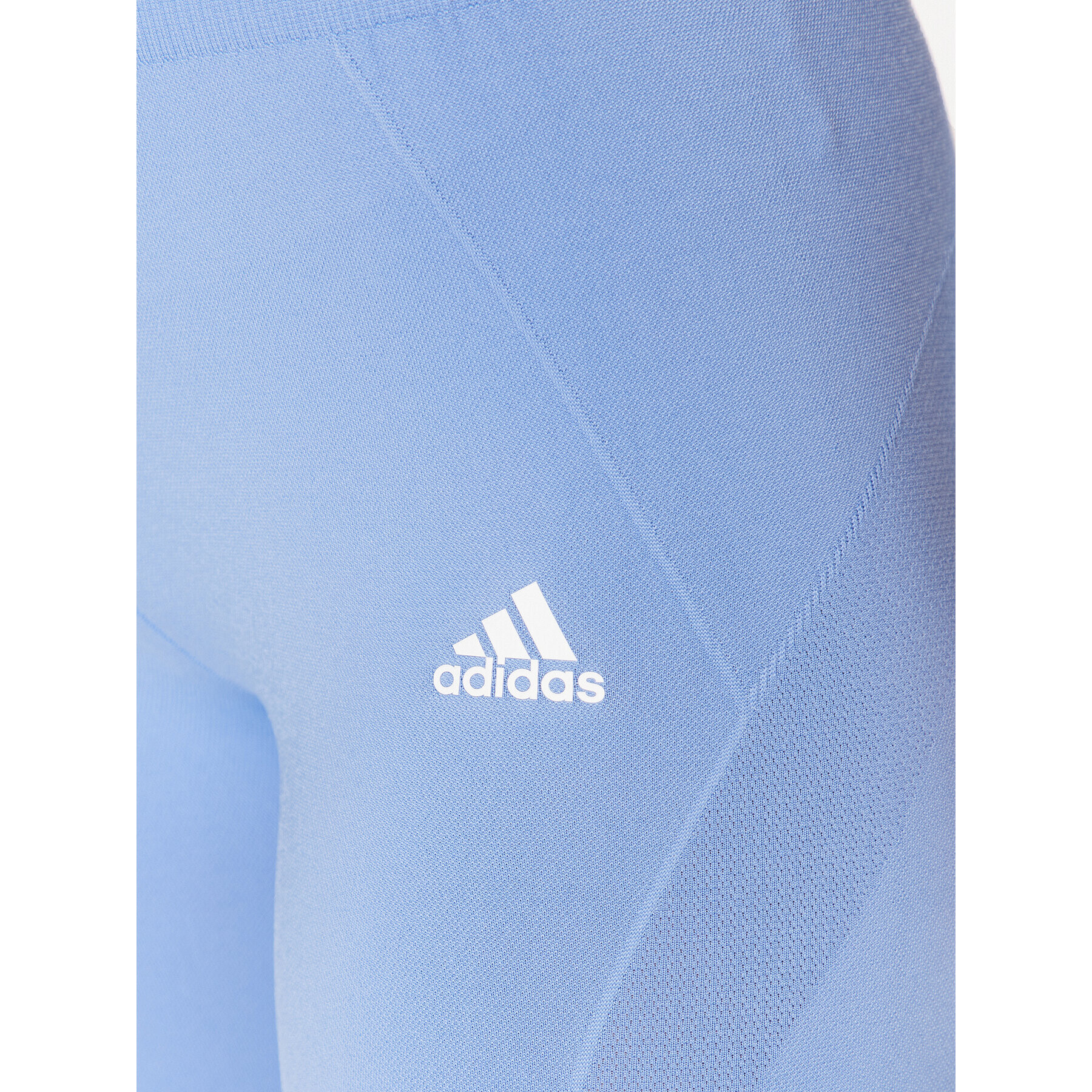 adidas Pantaloni scurți sport Training Seamless Short Leggings H49584 Albastru - Pled.ro