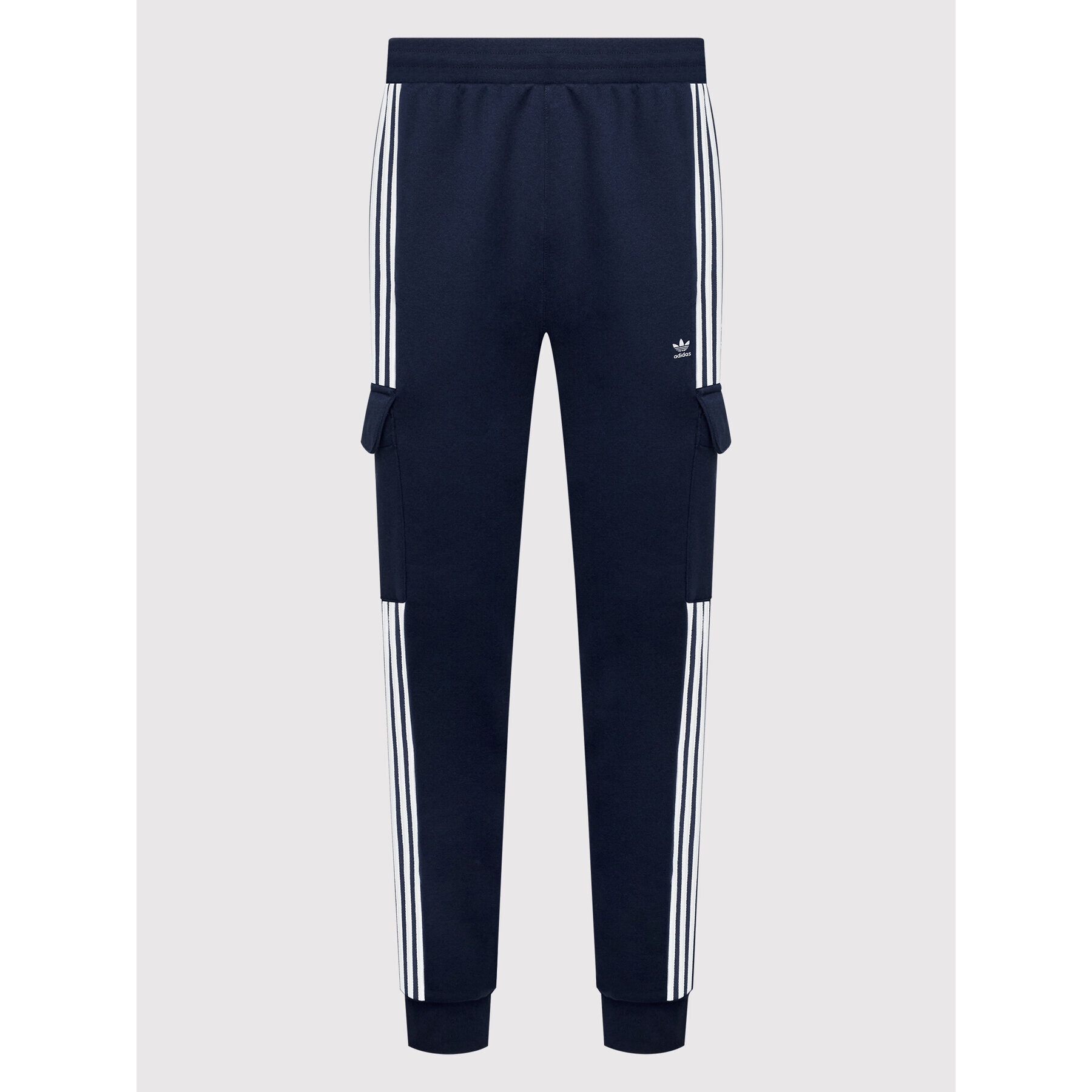 adidas Pantaloni trening 3 Stripes HK9687 Bleumarin Regular Fit - Pled.ro