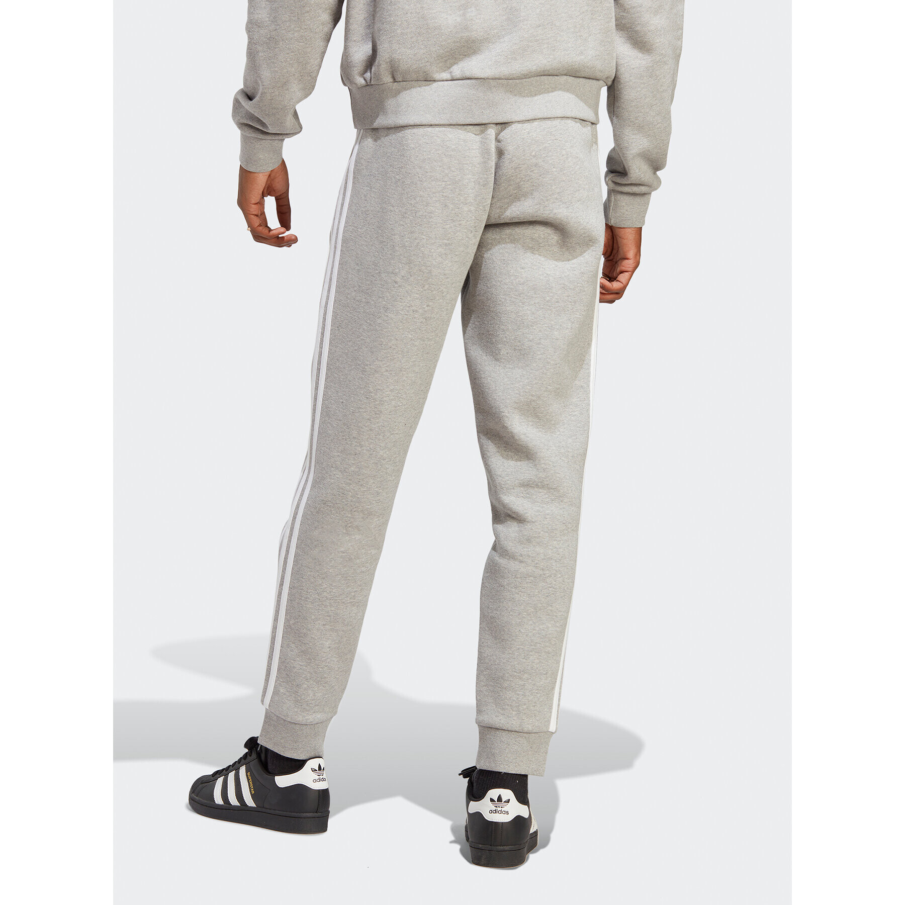 adidas Pantaloni trening Adicolor Classics 3-Stripes Joggers IA4795 Gri Fitted Fit - Pled.ro