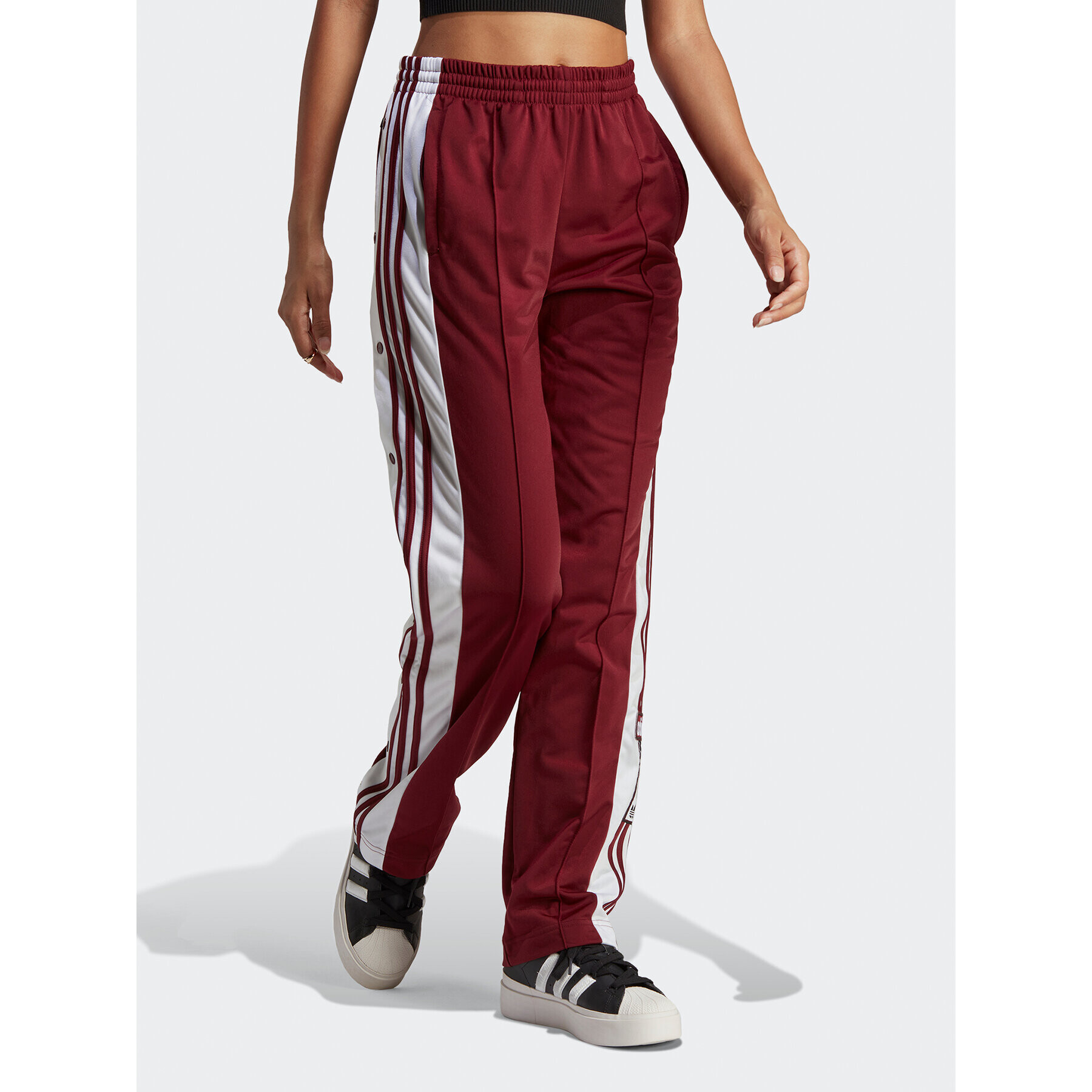 adidas Pantaloni trening Adicolor Classics Adibreak Joggers IB7297 Roșu Relaxed Fit - Pled.ro