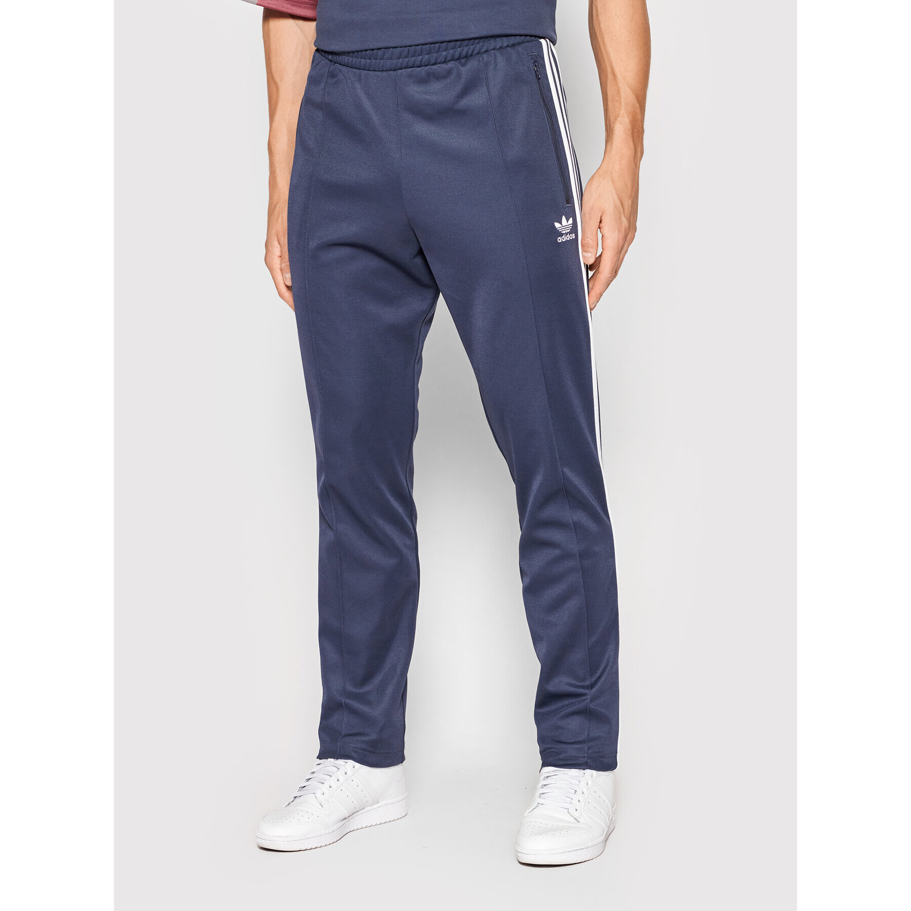 adidas Pantaloni trening adicolor Classics Beckenbauer HB9439 Bleumarin Regular Fit - Pled.ro