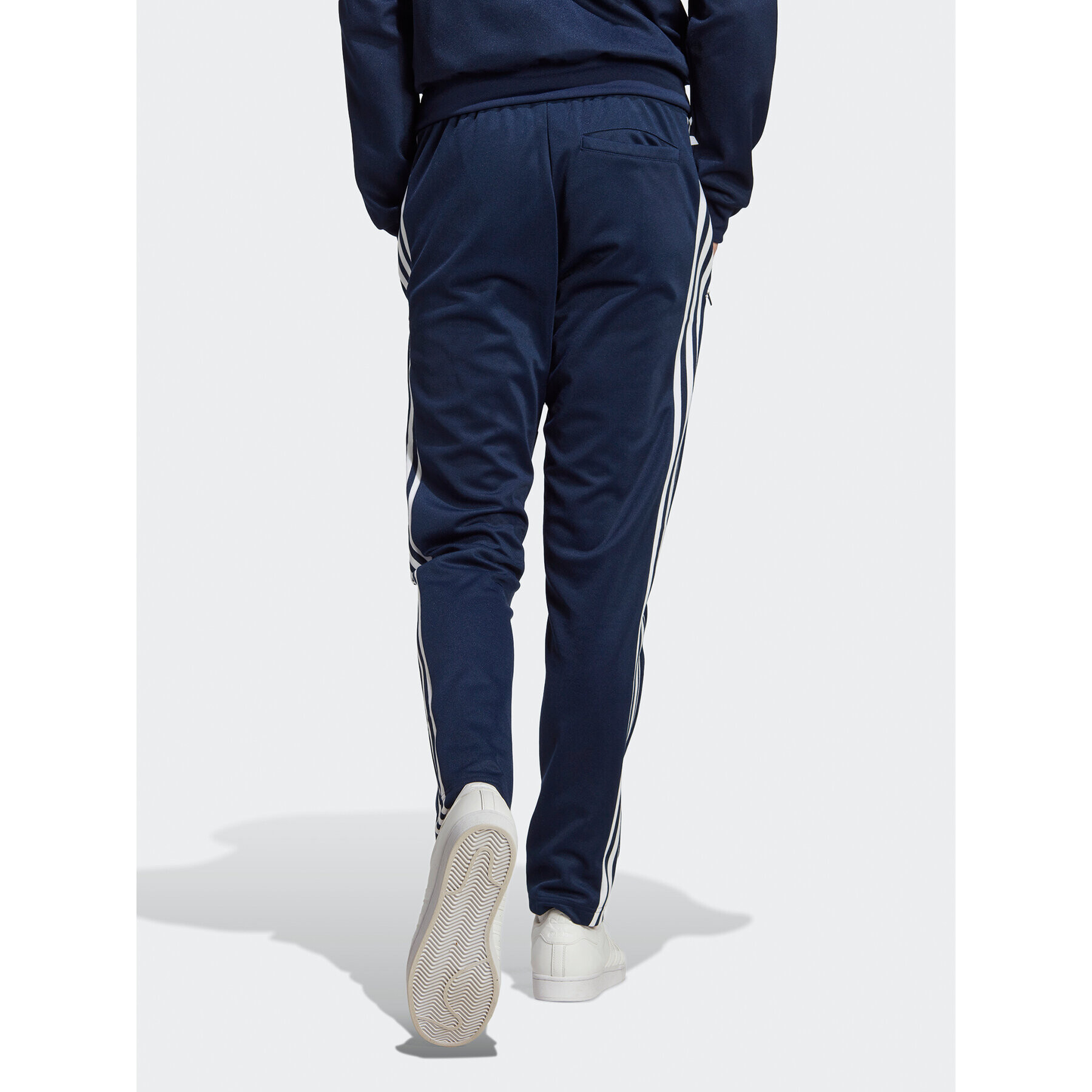 adidas Pantaloni trening adicolor Classics Beckenbauer IA4786 Bleumarin Slim Fit - Pled.ro