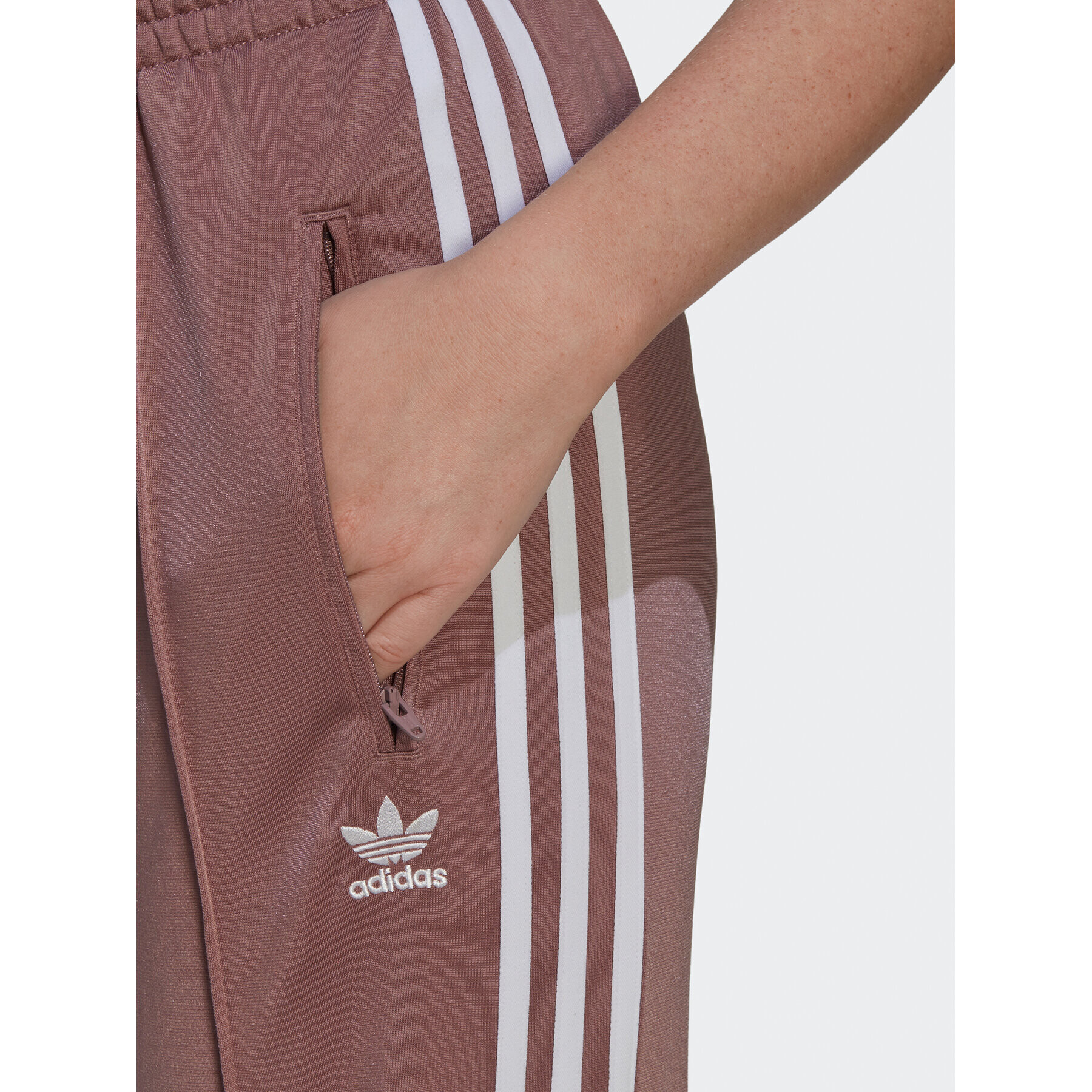 adidas Pantaloni trening adicolor Classics Firebird Primeblue HN5896 Roz Regular Fit - Pled.ro