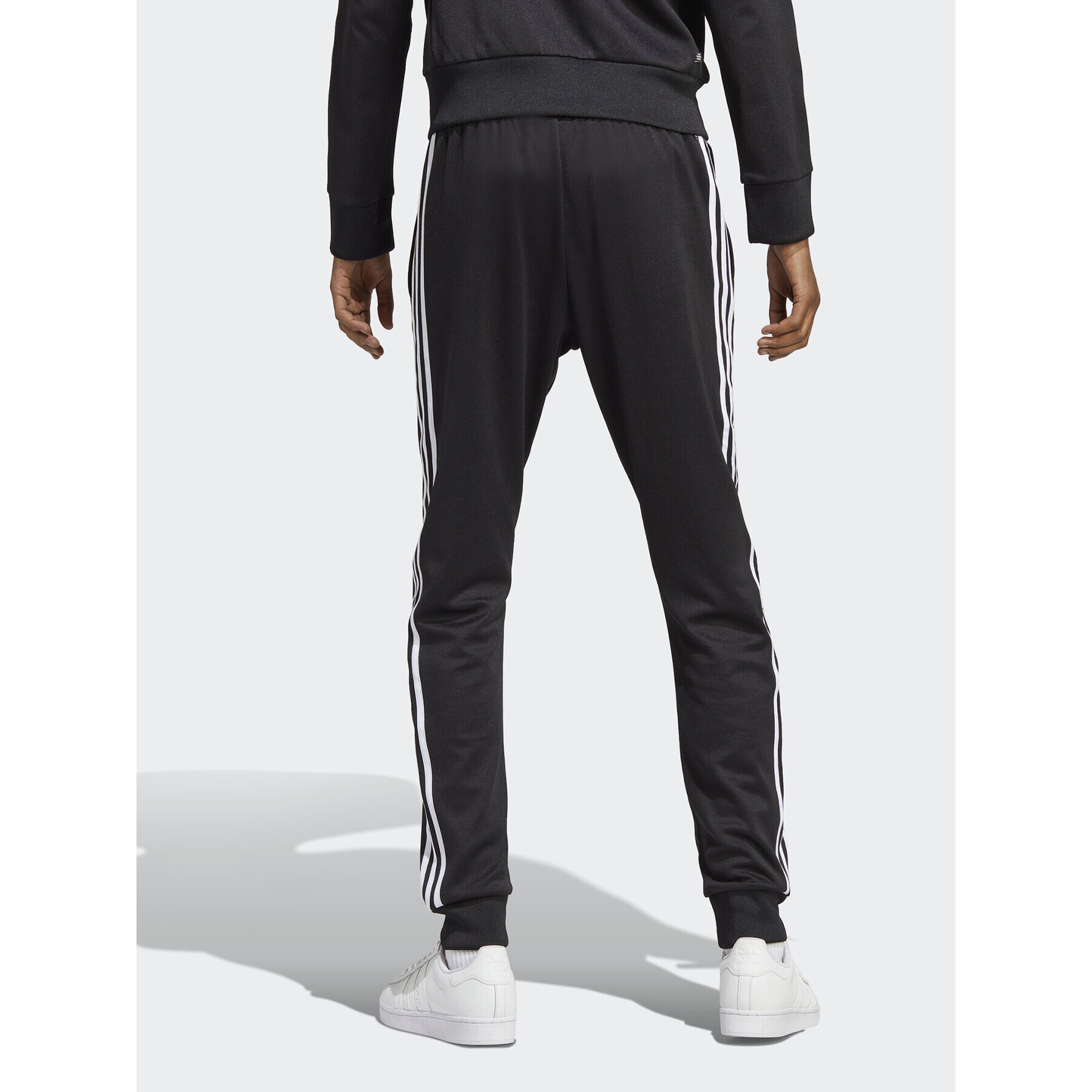 adidas Pantaloni trening Adicolor Classics SST Tracksuit Bottom IA4791 Negru Slim Fit - Pled.ro