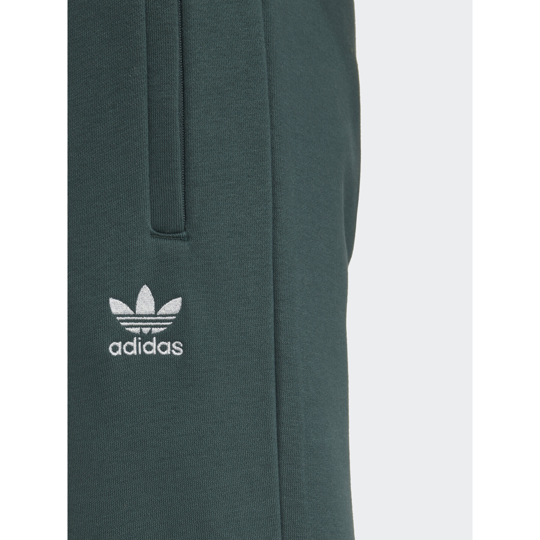 adidas Pantaloni trening adicolor Essentails Trefoil HK0106 Verde Slim Fit - Pled.ro