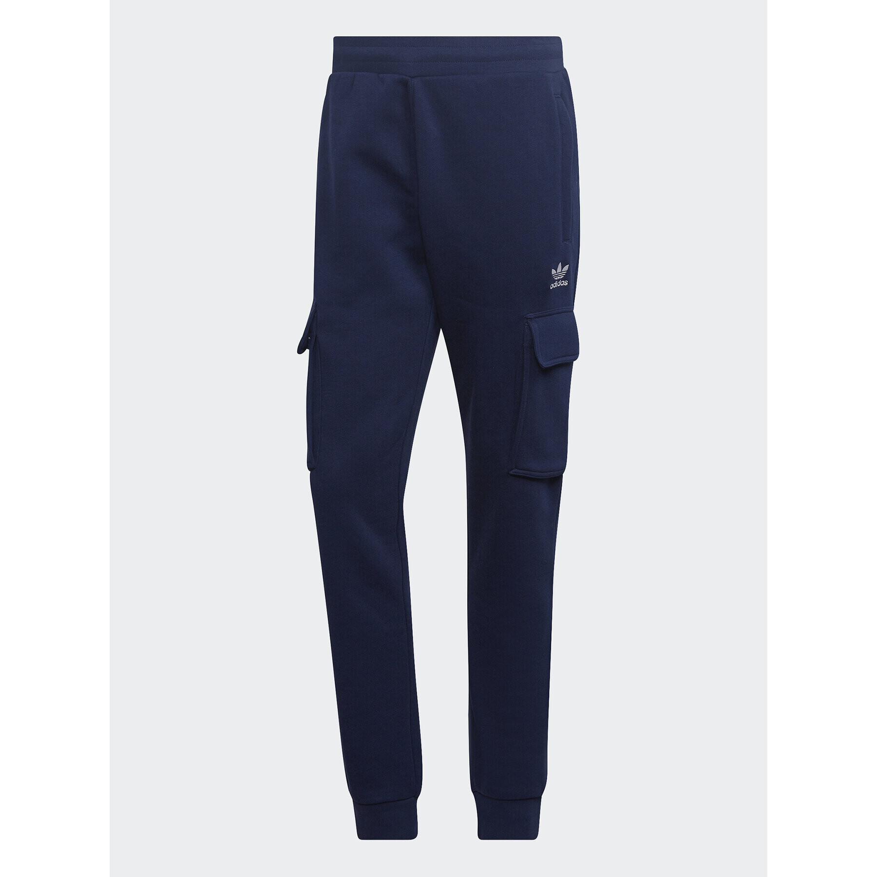 adidas Pantaloni trening adicolor Essentials Trefoil HK0185 Bleumarin Slim Fit - Pled.ro