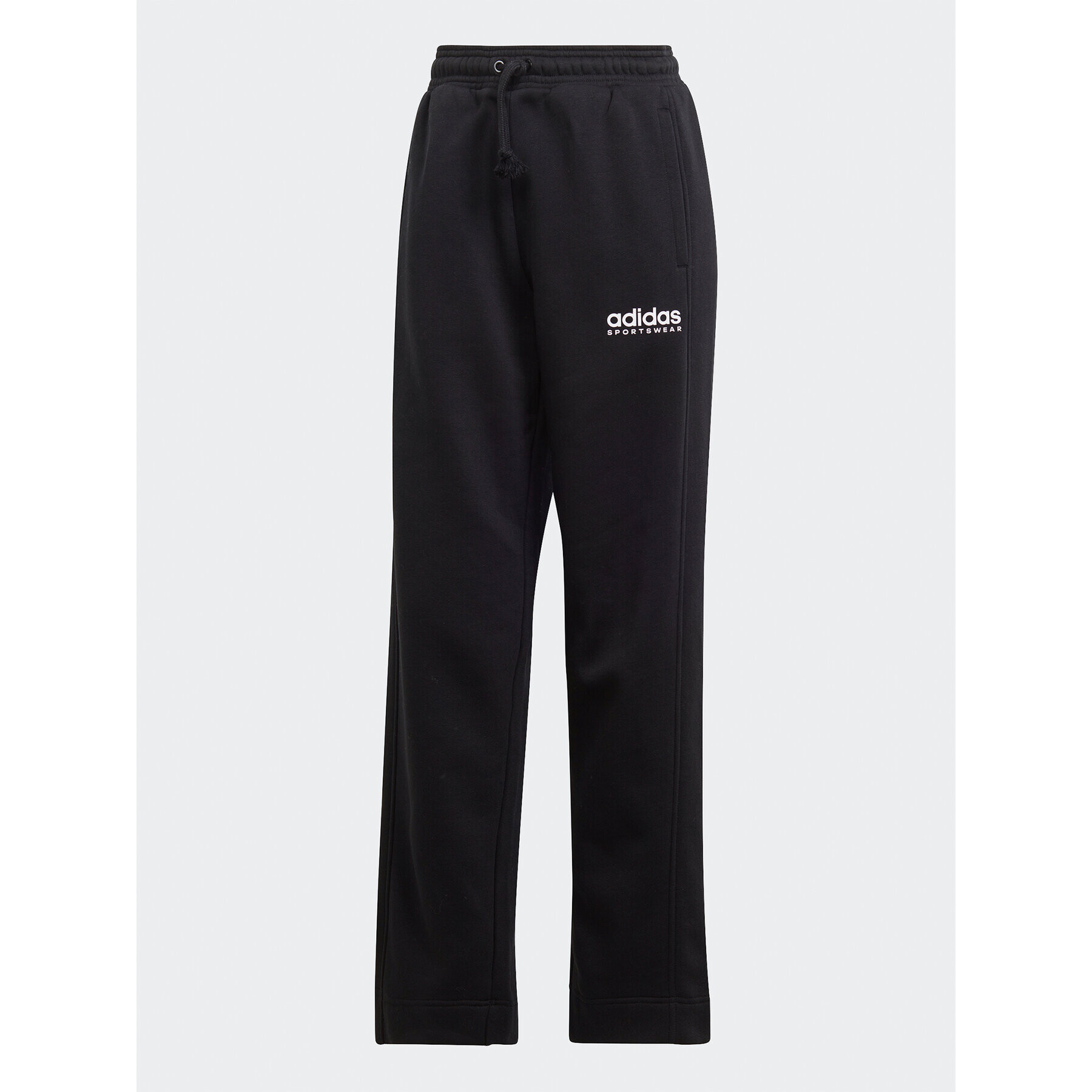 adidas Pantaloni trening All SZN Fleece Graphic HZ5802 Negru Loose Fit - Pled.ro