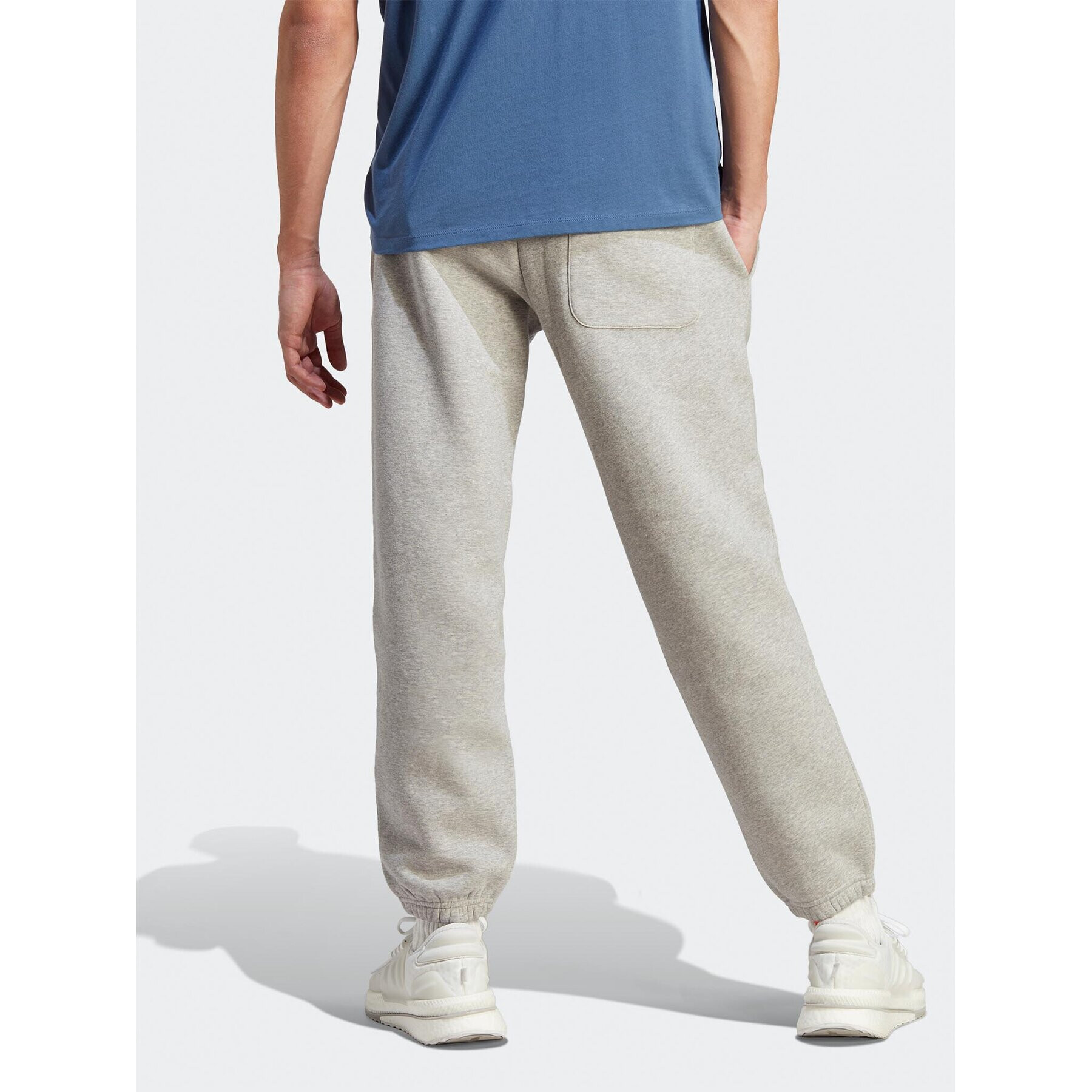 adidas Pantaloni trening All SZN Fleece IJ6882 Gri Regular Fit - Pled.ro