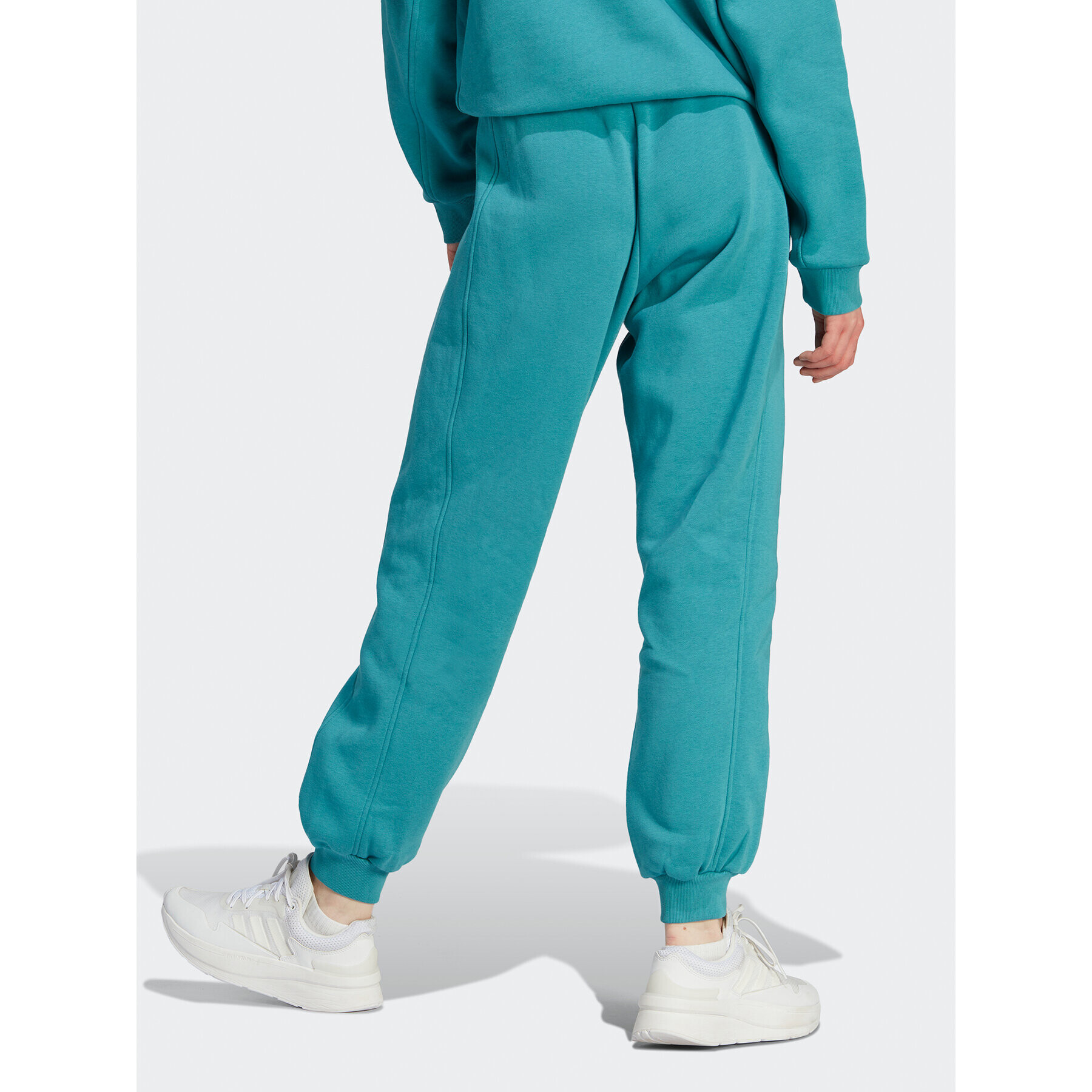 adidas Pantaloni trening ALL SZN Fleece IM0333 Albastru Loose Fit - Pled.ro