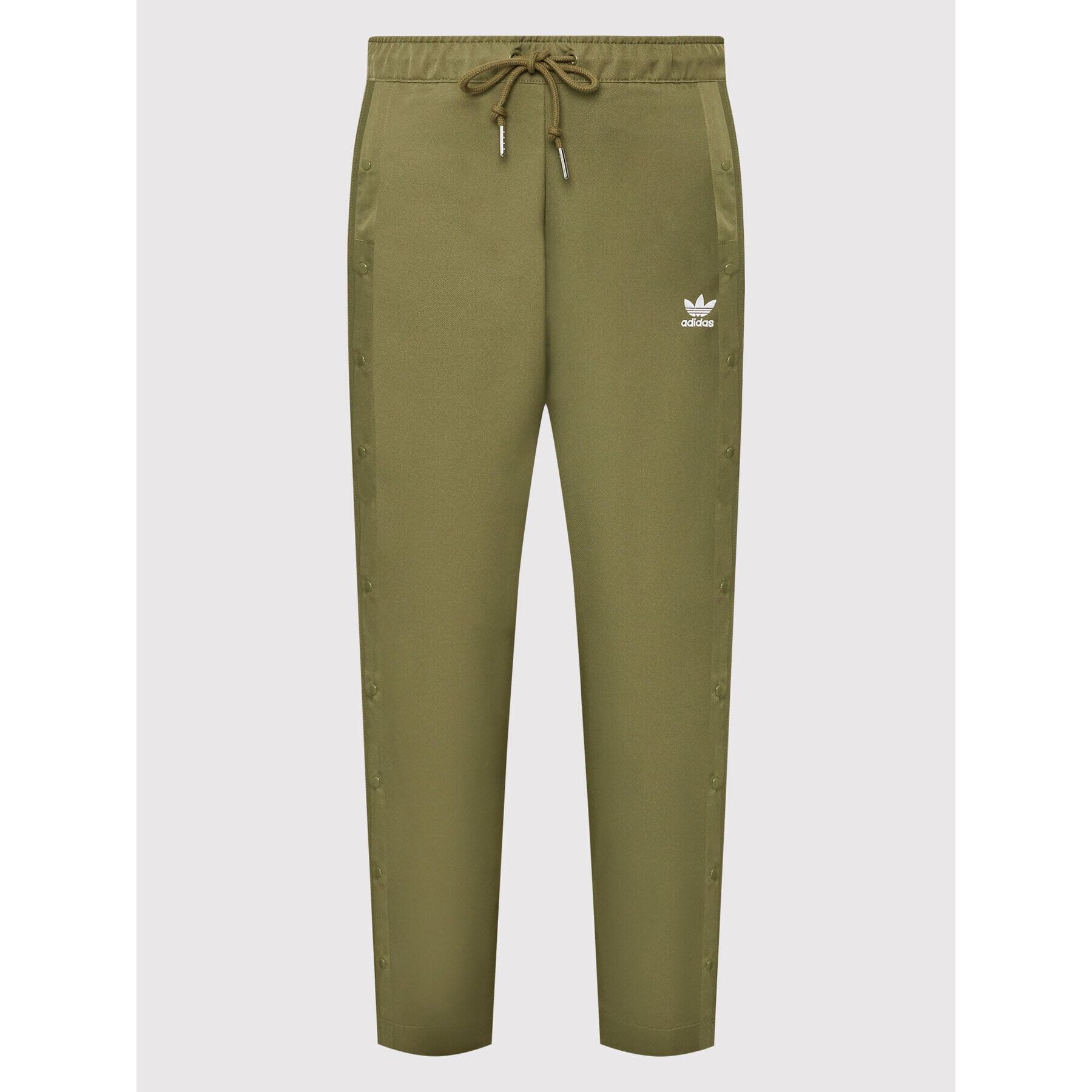 adidas Pantaloni trening Always Original HF2008 Verde Relaxed Fit - Pled.ro