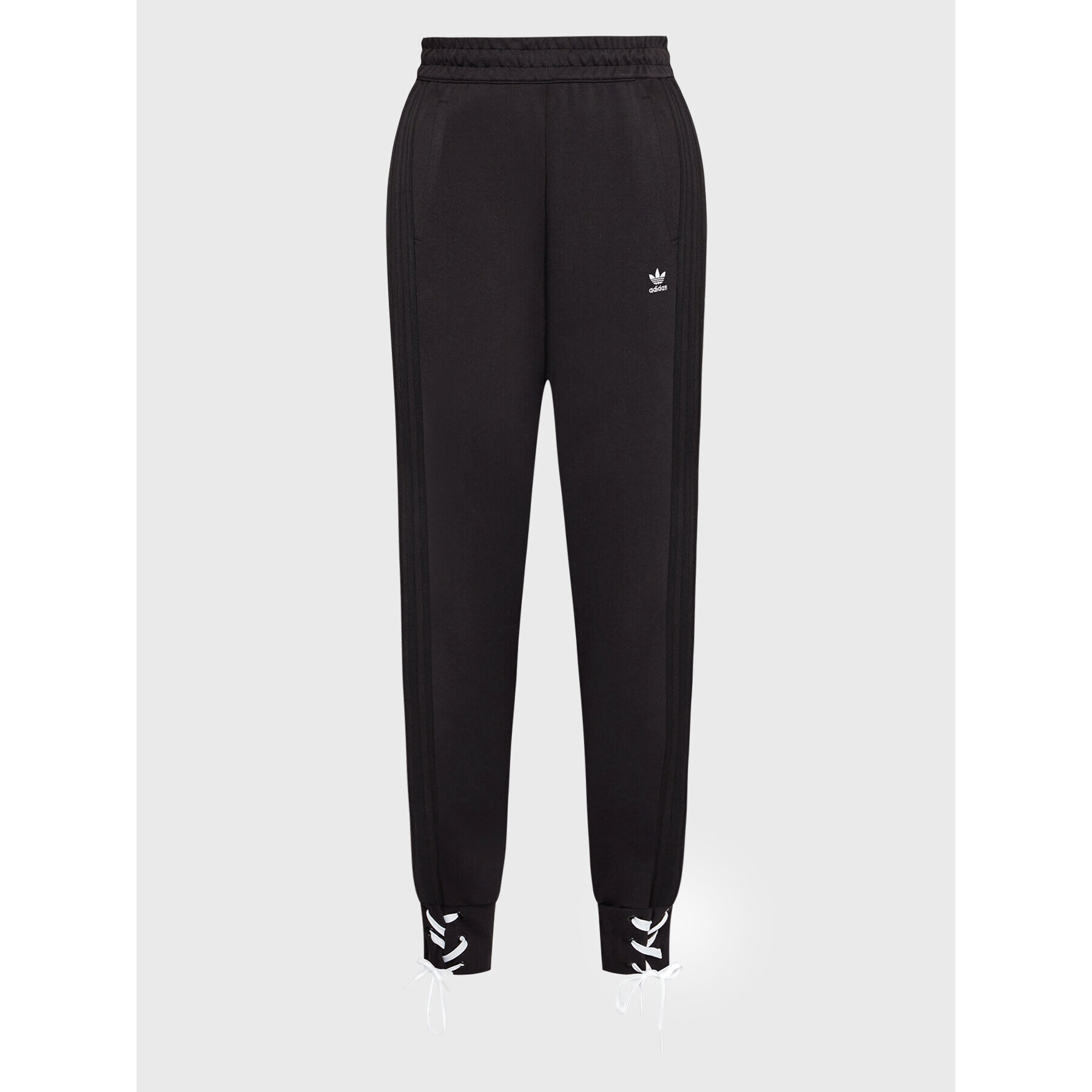 adidas Pantaloni trening Always Original Laced HK5064 Negru Regular Fit - Pled.ro