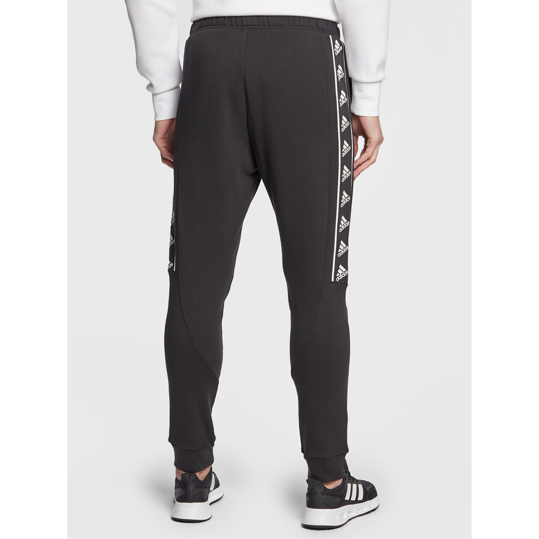 adidas Pantaloni trening Brandlove IC6795 Negru Regular Fit - Pled.ro