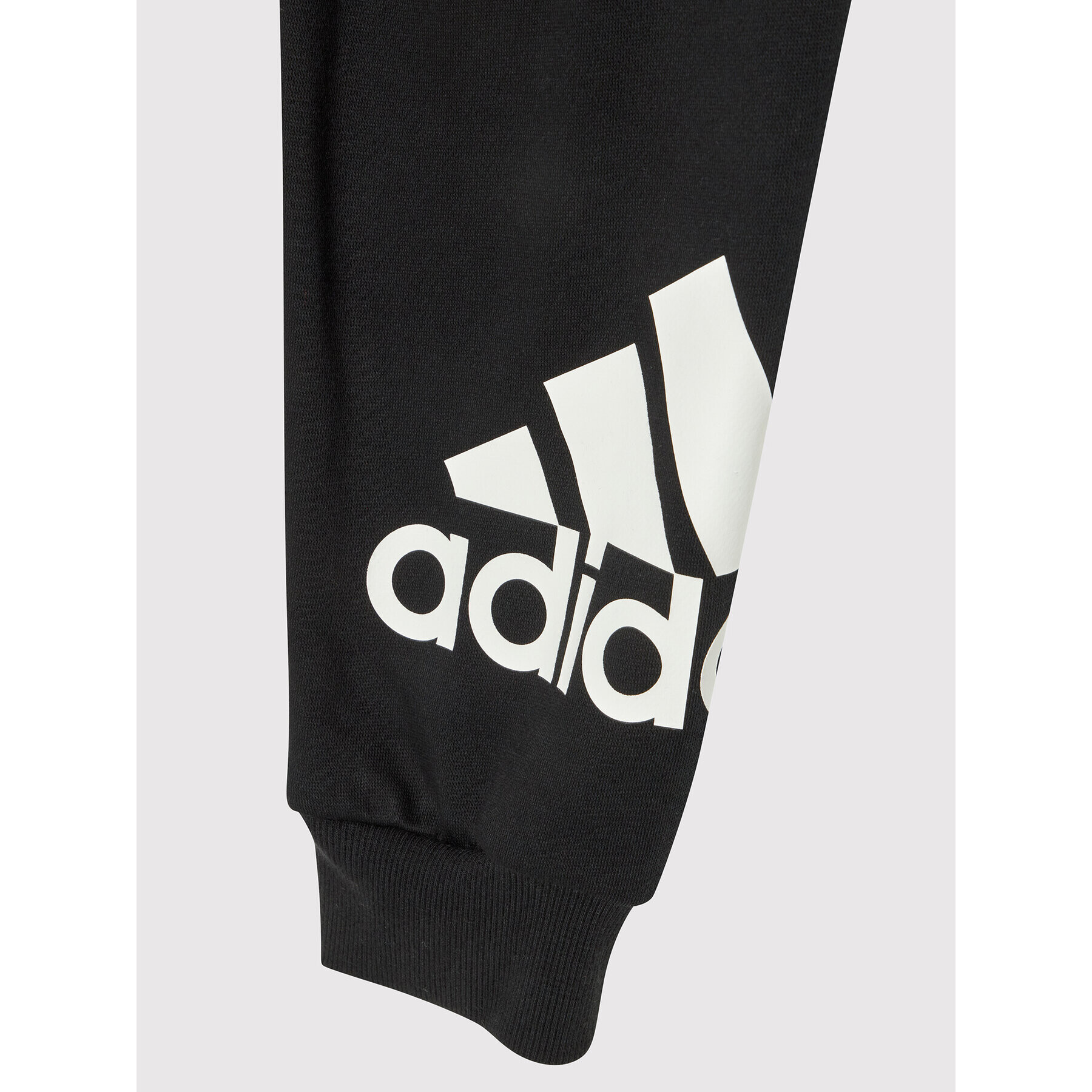 adidas Pantaloni trening Colorblock HC565 Negru Regular Fit - Pled.ro