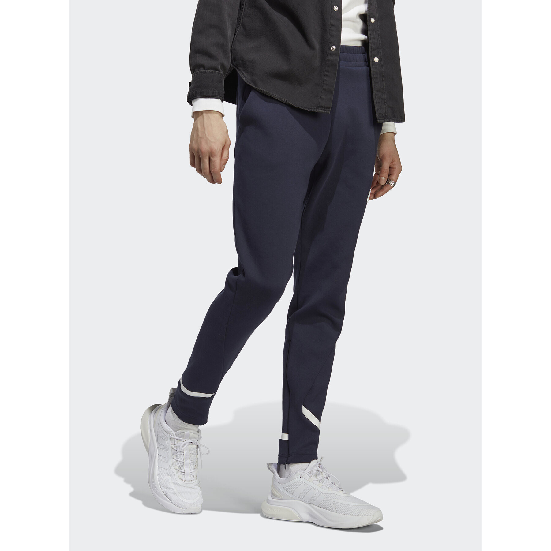 adidas Pantaloni trening Designed for Gameday Tracksuit Bottoms IC8033 Albastru Slim Fit - Pled.ro