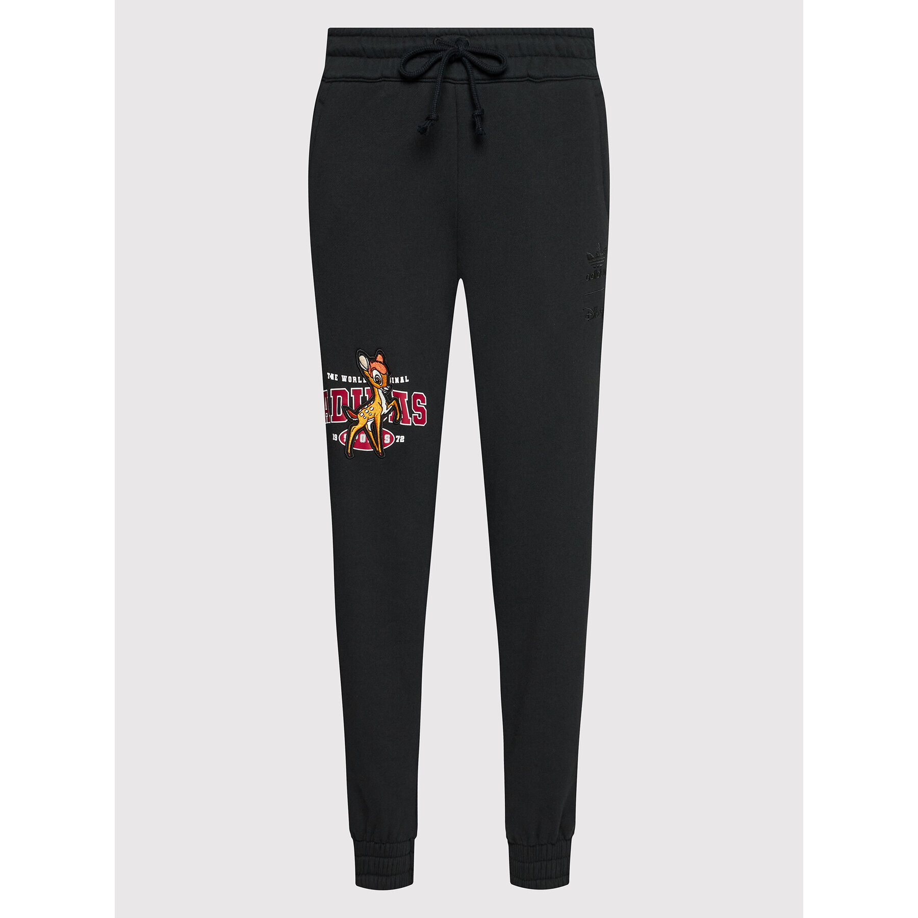 adidas Pantaloni trening Disney Bambi Graphic HE6859 Negru Loose Fit - Pled.ro