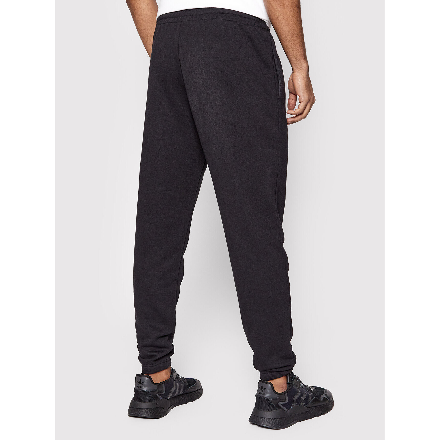 adidas Pantaloni trening Essentials French GK8897 Negru Regular Fit - Pled.ro