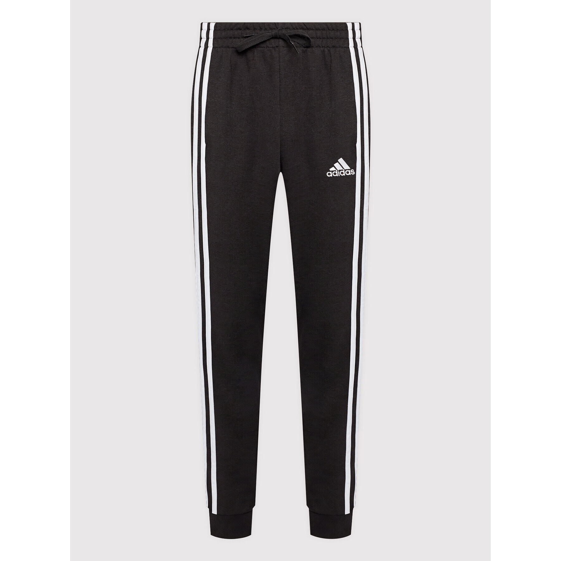 adidas Pantaloni trening Essentials French Terry GK8831 Negru Regular Fit - Pled.ro