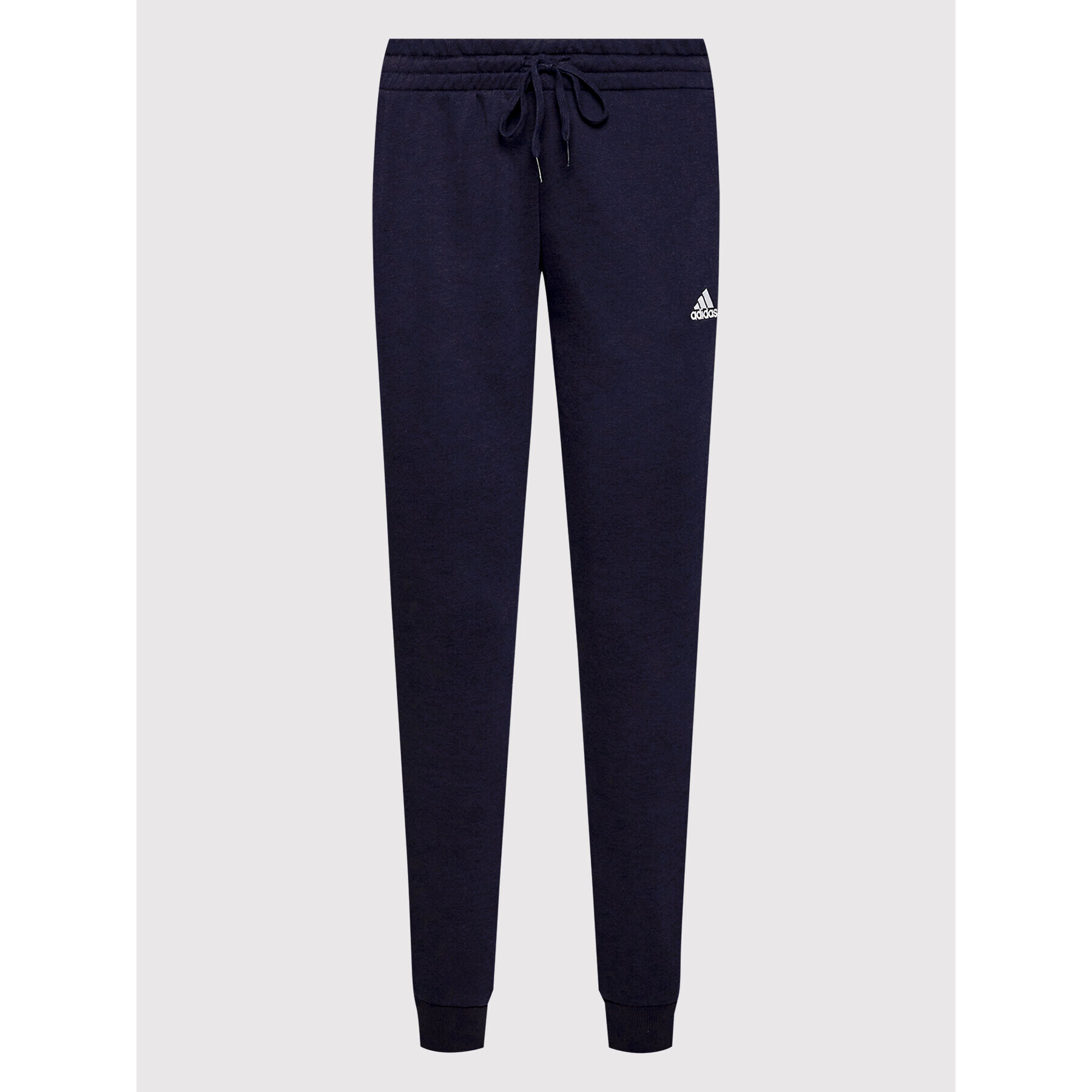 adidas Pantaloni trening Essentials French Terry Logo H07857 Bleumarin Slim Fit - Pled.ro