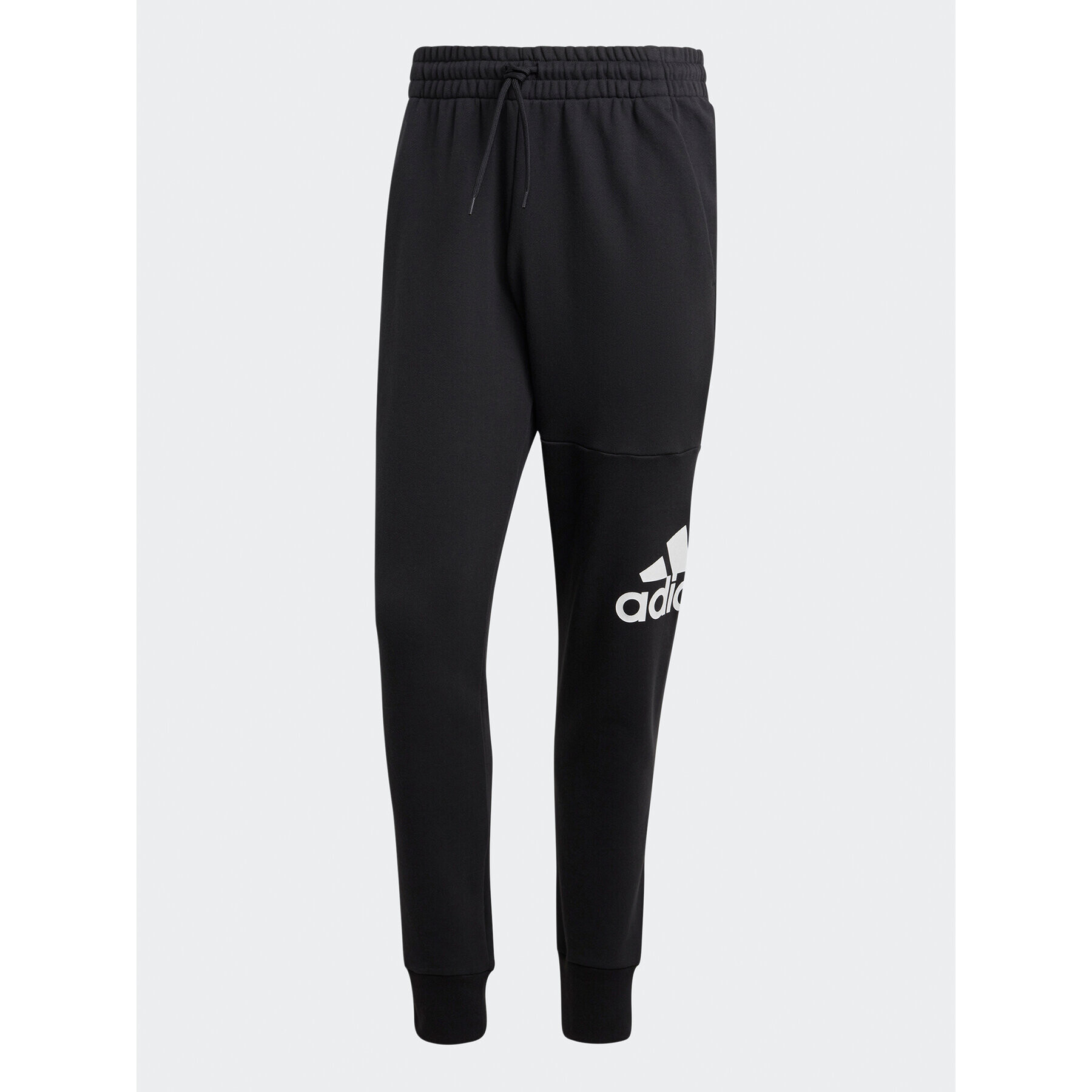 adidas Pantaloni trening Essentials French Terry Tapered Cuff Logo Joggers HA4342 Negru Regular Fit - Pled.ro