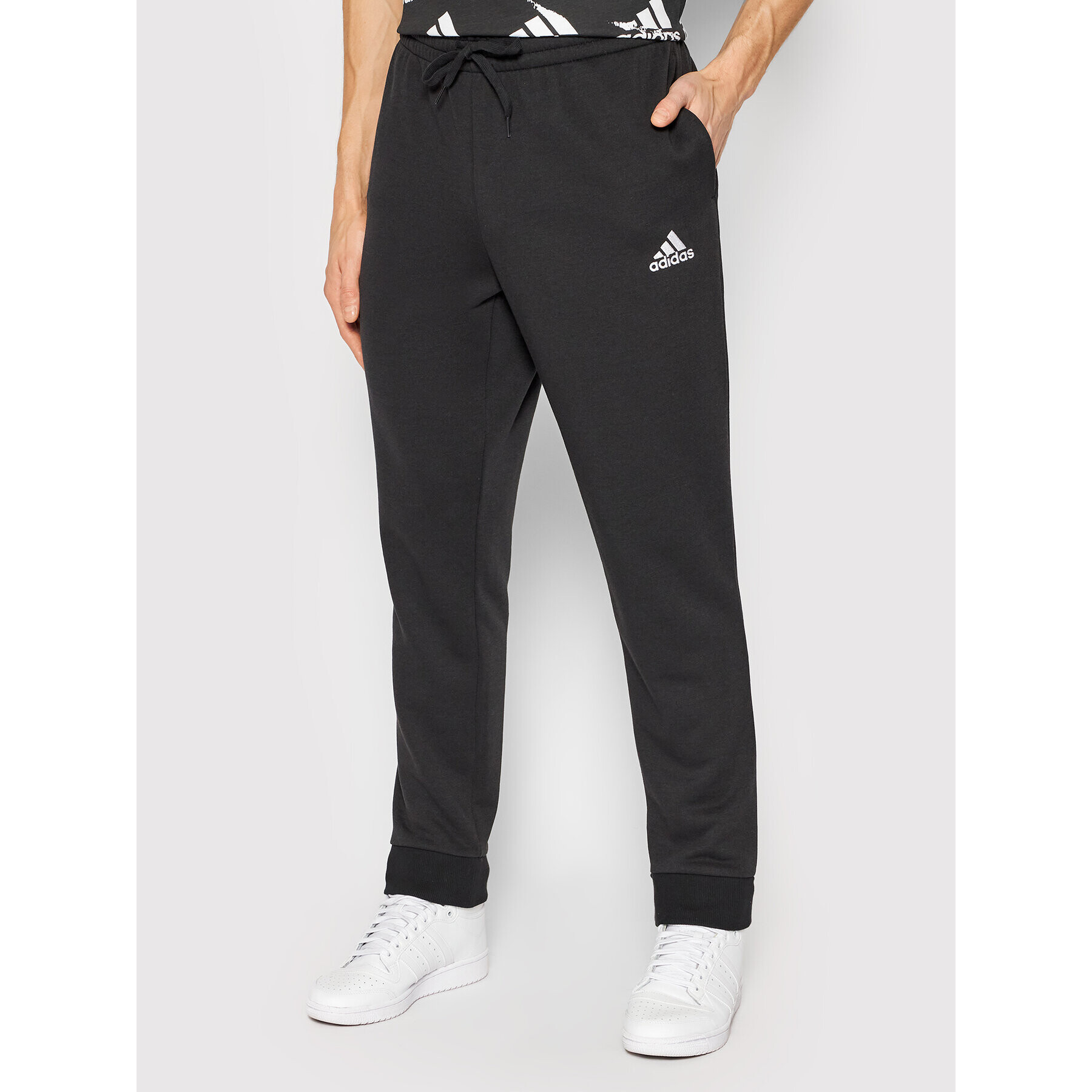 adidas Performance adidas Pantaloni trening Essentials GK9265 Negru Regular Fit - Pled.ro