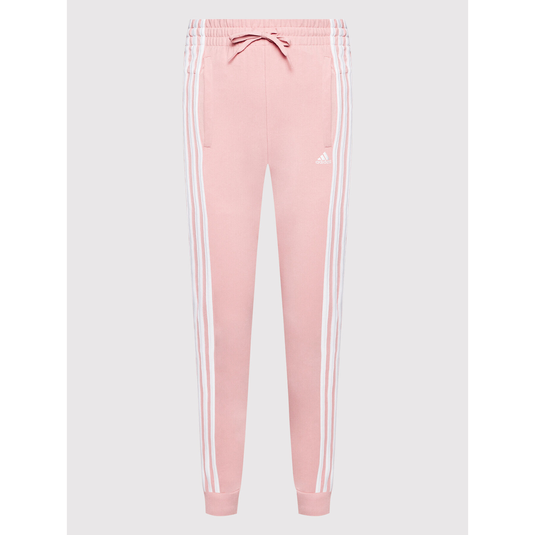 adidas Pantaloni trening Essentials HD4272 Roz Slim Fit - Pled.ro