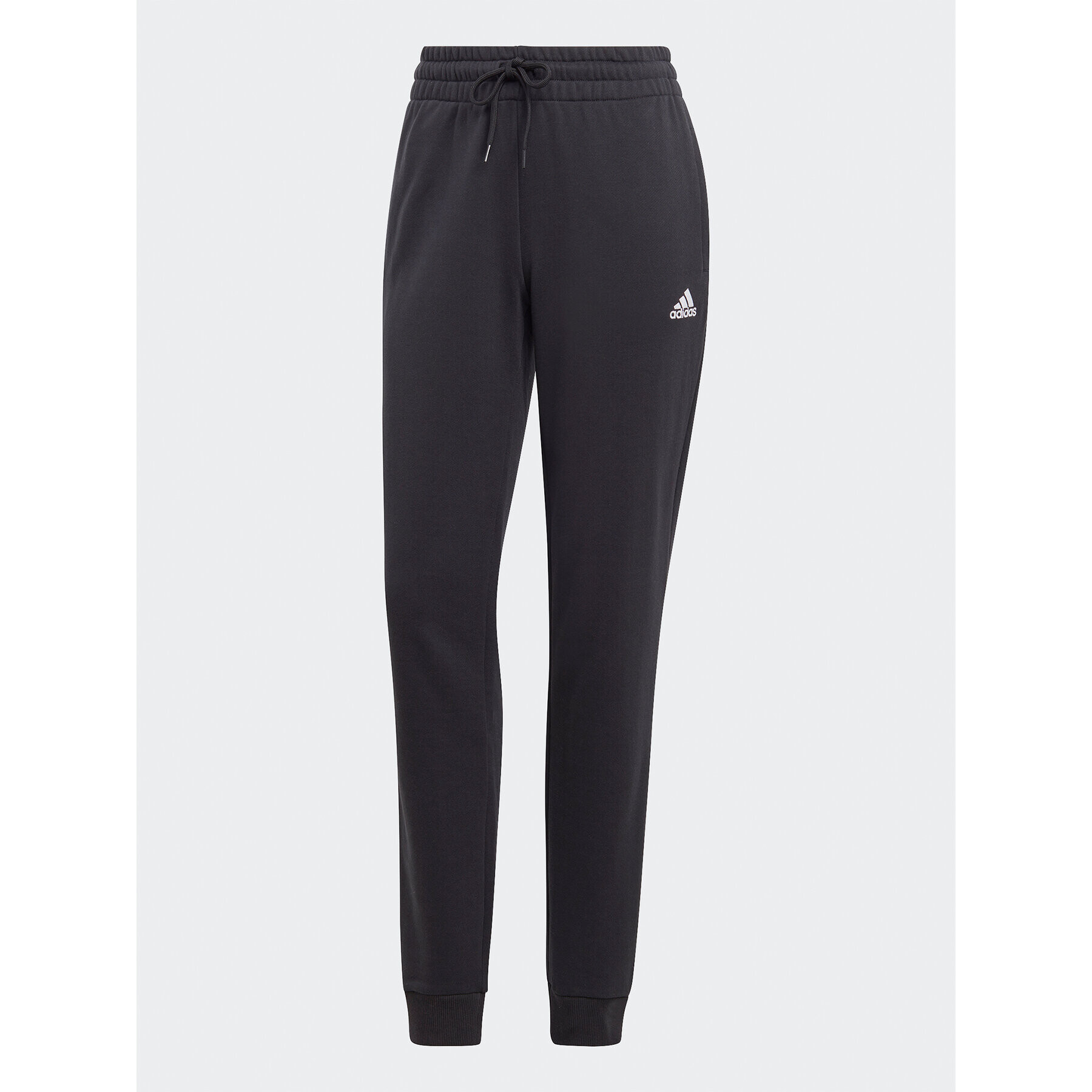 adidas Pantaloni trening Essentials Linear French Terry Cuffed Joggers IC6868 Negru Slim Fit - Pled.ro