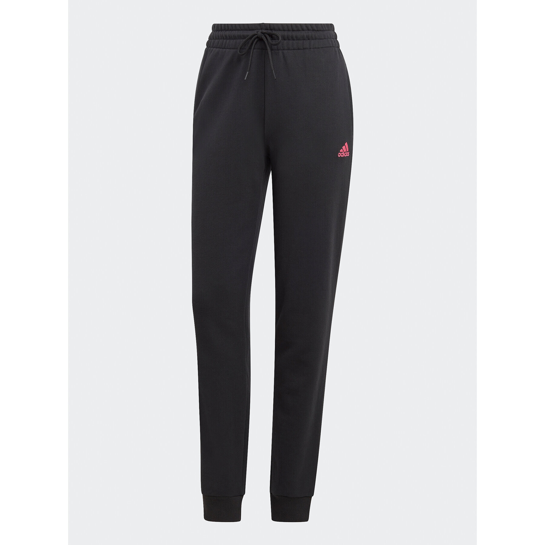 adidas Pantaloni trening Essentials Linear French Terry Cuffed Joggers IC6871 Negru Slim Fit - Pled.ro