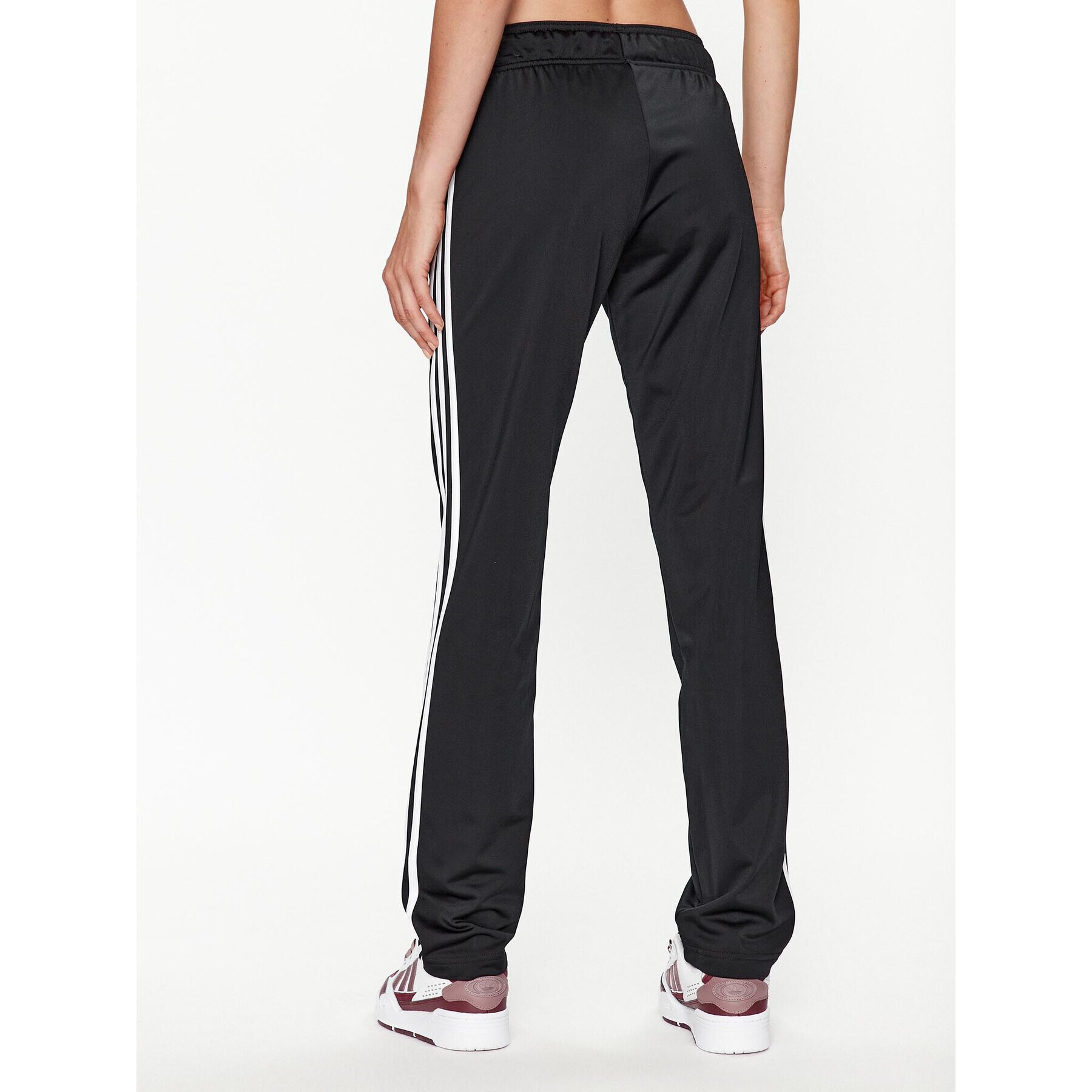 adidas Pantaloni trening Essentials Warm-Up 3-Stripes H48451 Negru Regular Fit - Pled.ro