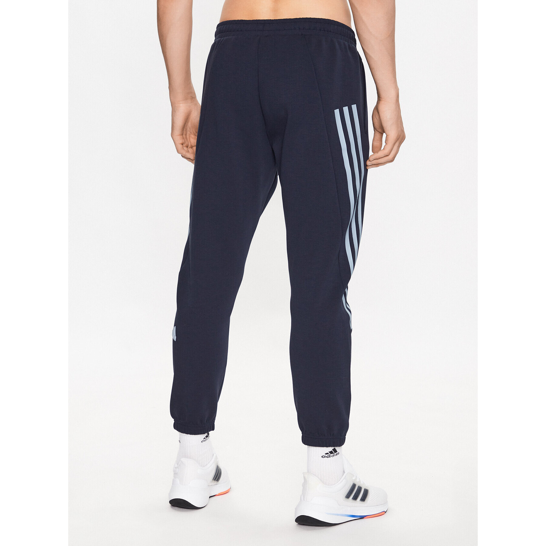 adidas Pantaloni trening Future Icons 3-Stripes Joggers IJ6373 Albastru Slim Fit - Pled.ro