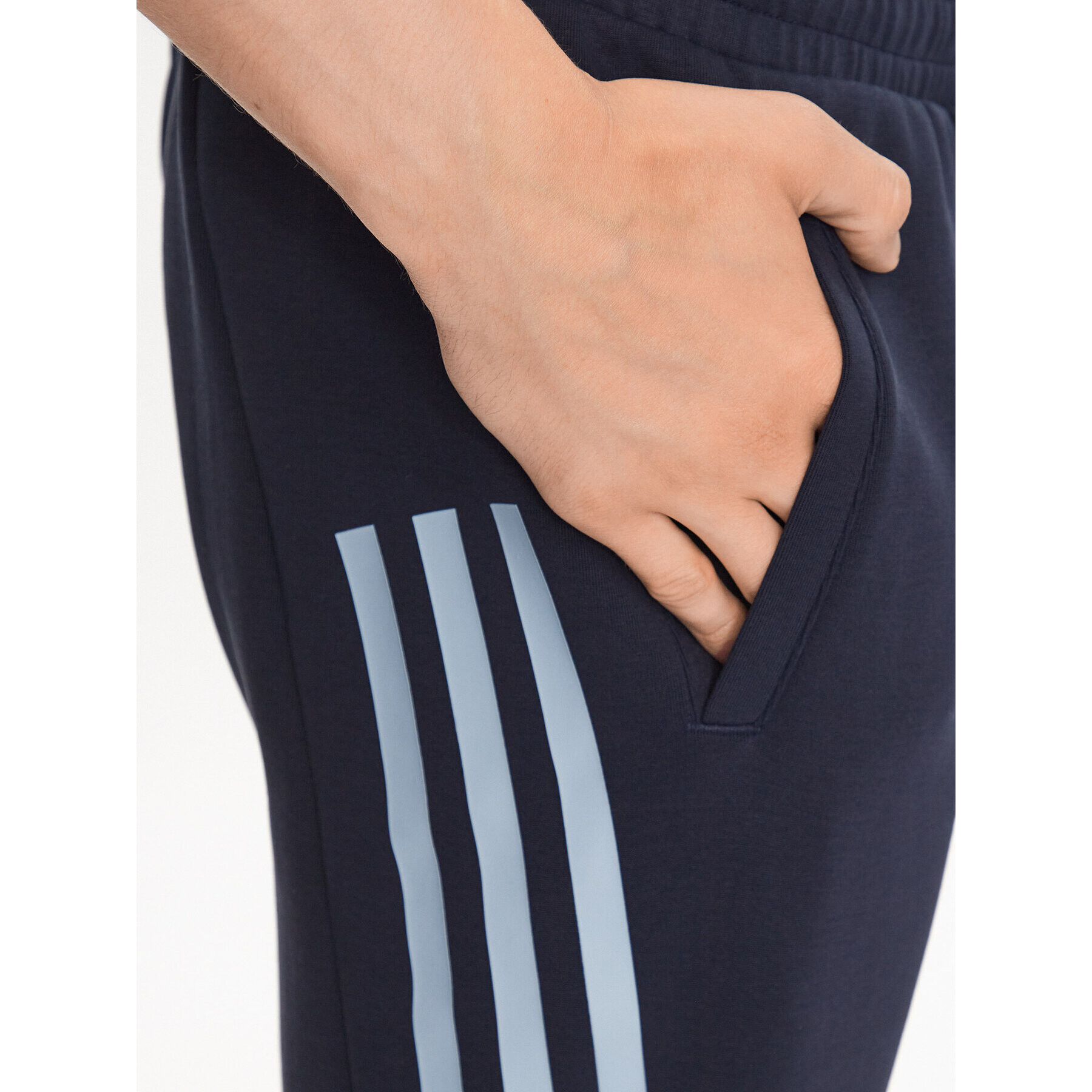 adidas Pantaloni trening Future Icons 3-Stripes Joggers IJ6373 Albastru Slim Fit - Pled.ro