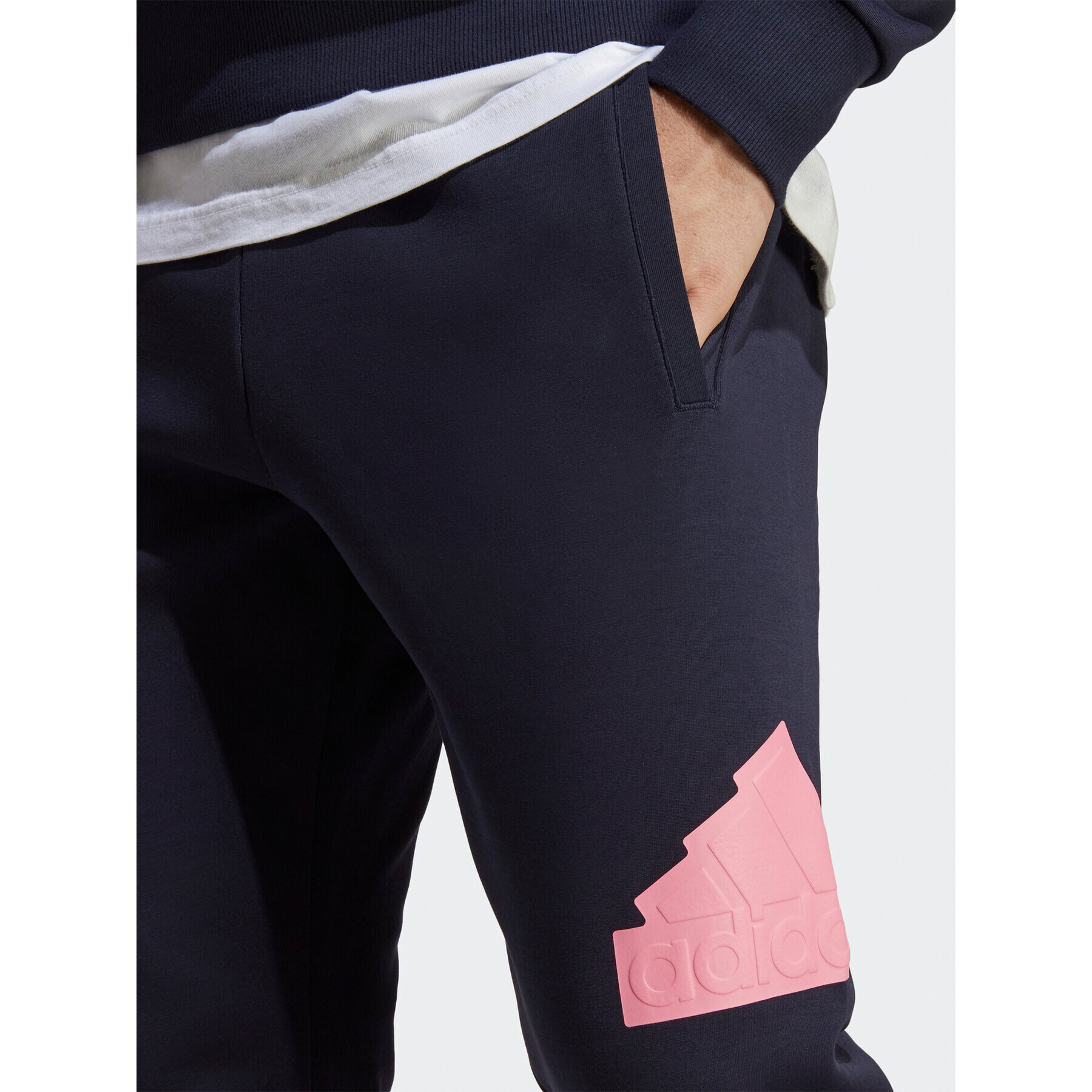 adidas Pantaloni trening Future Icons Badge of Sport Joggers IC3760 Albastru Regular Fit - Pled.ro