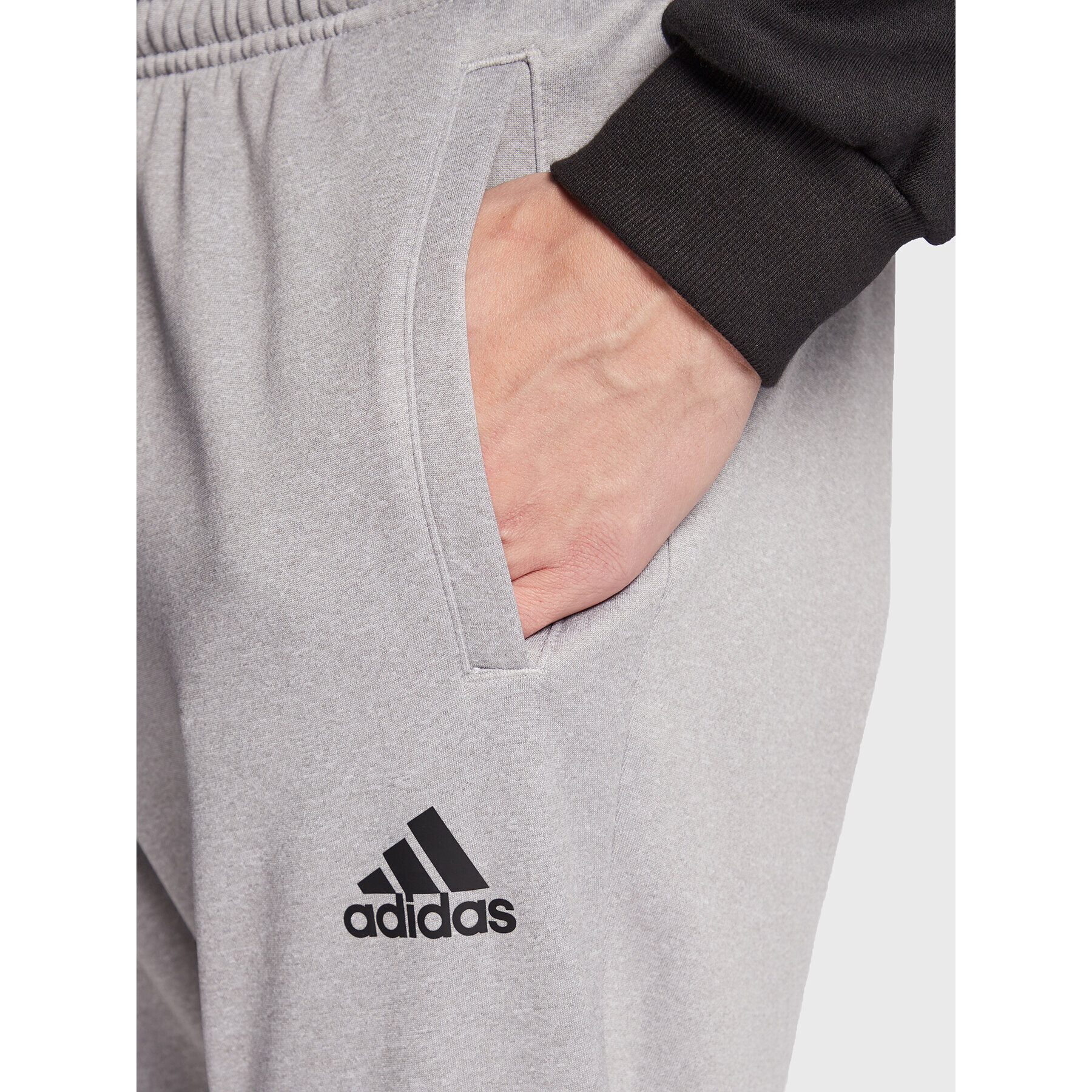 adidas Pantaloni trening Game And Go Small HL2179 Gri Regular Fit - Pled.ro