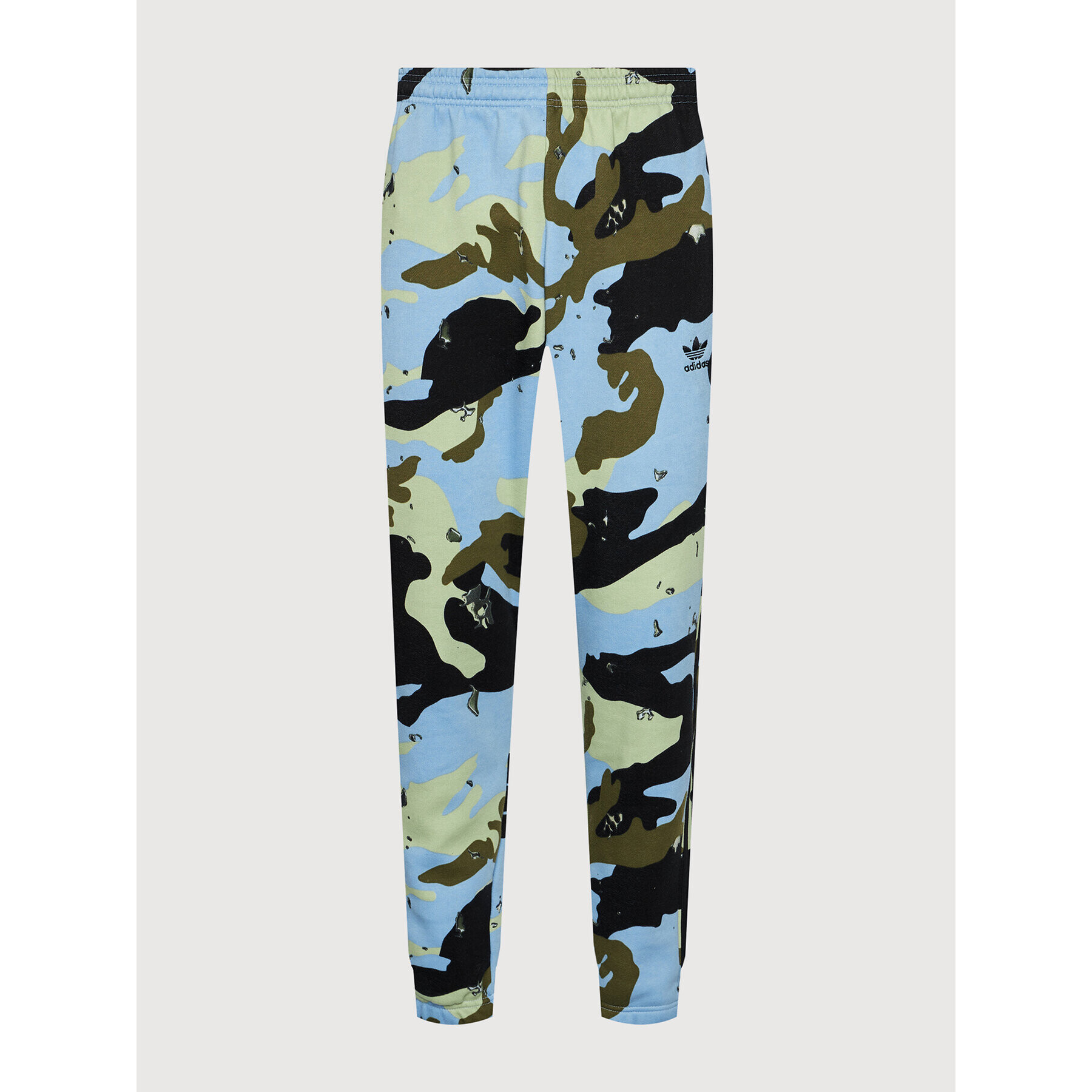 adidas Pantaloni trening Graphics Camo H13465 Albastru Regular Fit - Pled.ro