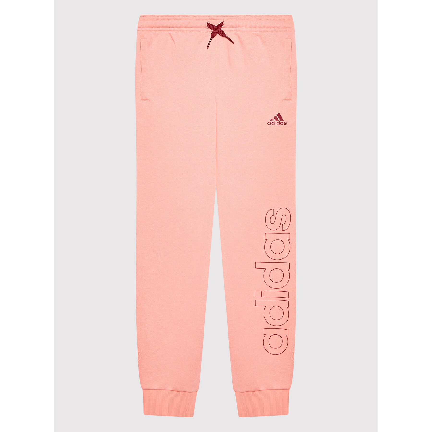 adidas Performance adidas Pantaloni trening HE1975 Roz Slim Fit - Pled.ro